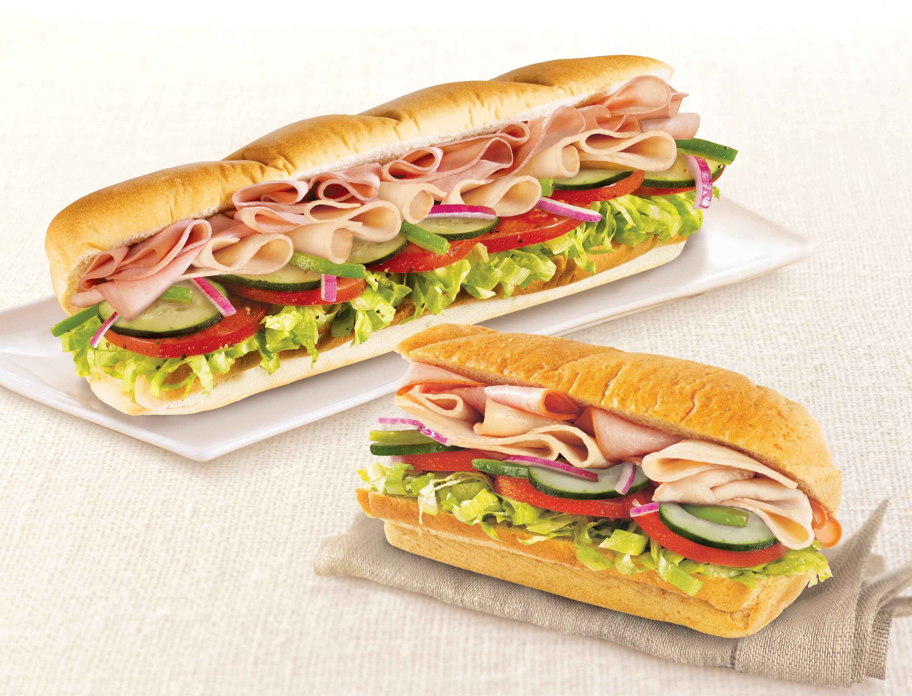 Menu of Subway, Al Nahyan, Abu Dhabi