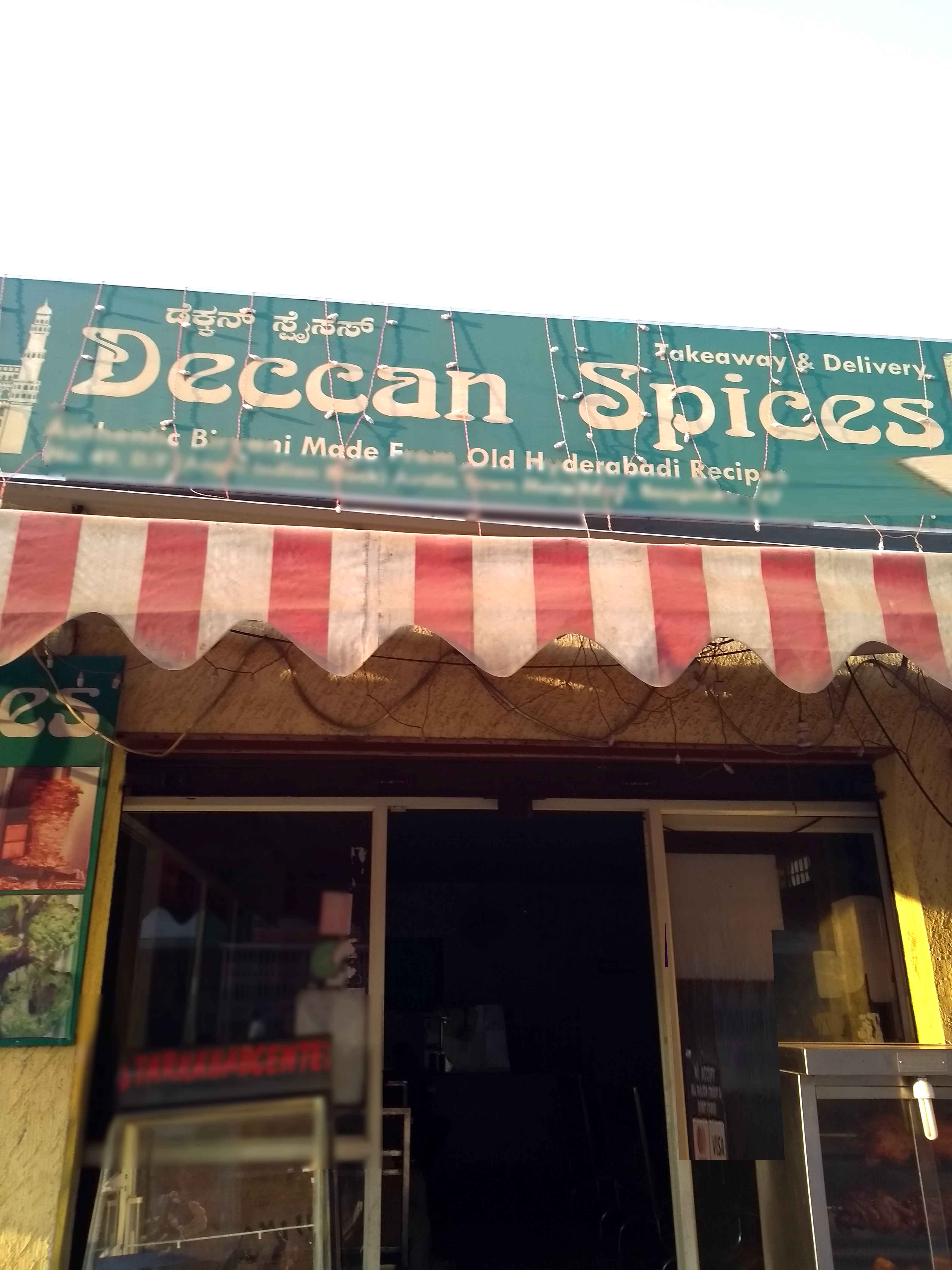 Deccan Spices, Richmond Road order online Zomato