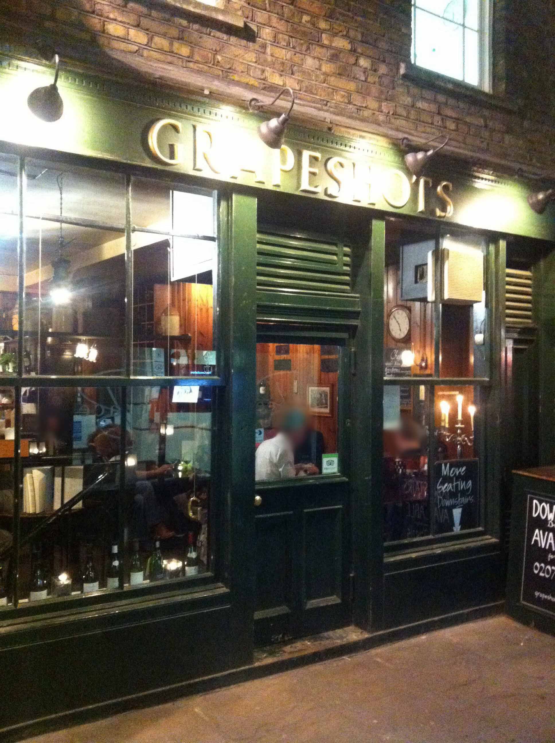 Grapeshots, Spitalfields, London Zomato