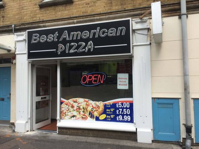 Best American Pizza Menu, Menu for Best American Pizza, Hoxton, London