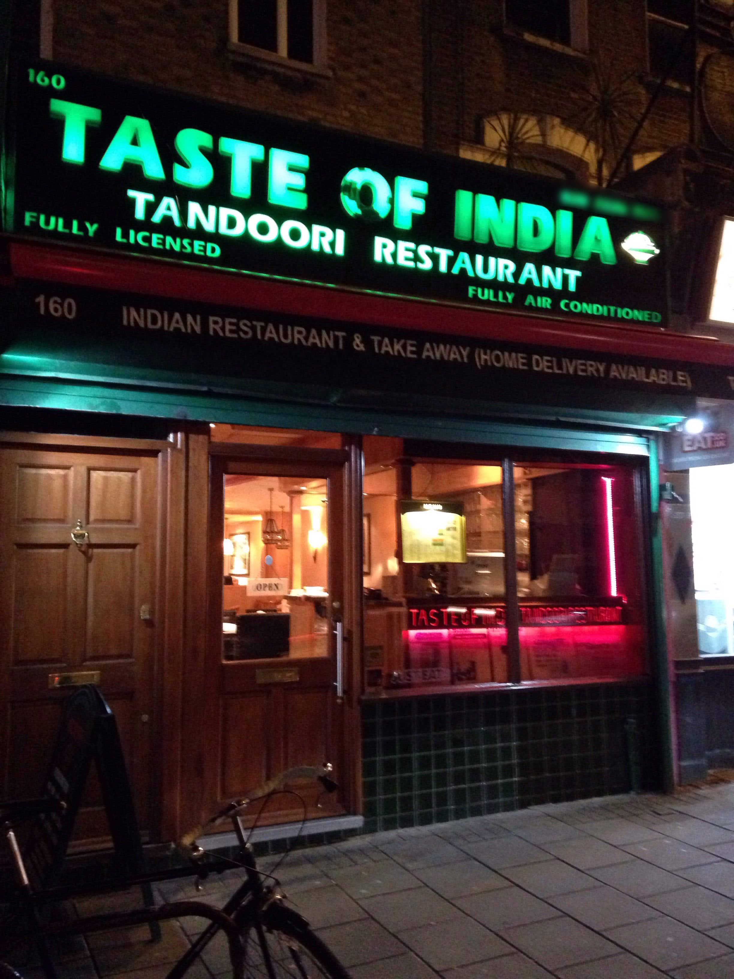 Taste Of India Euston London