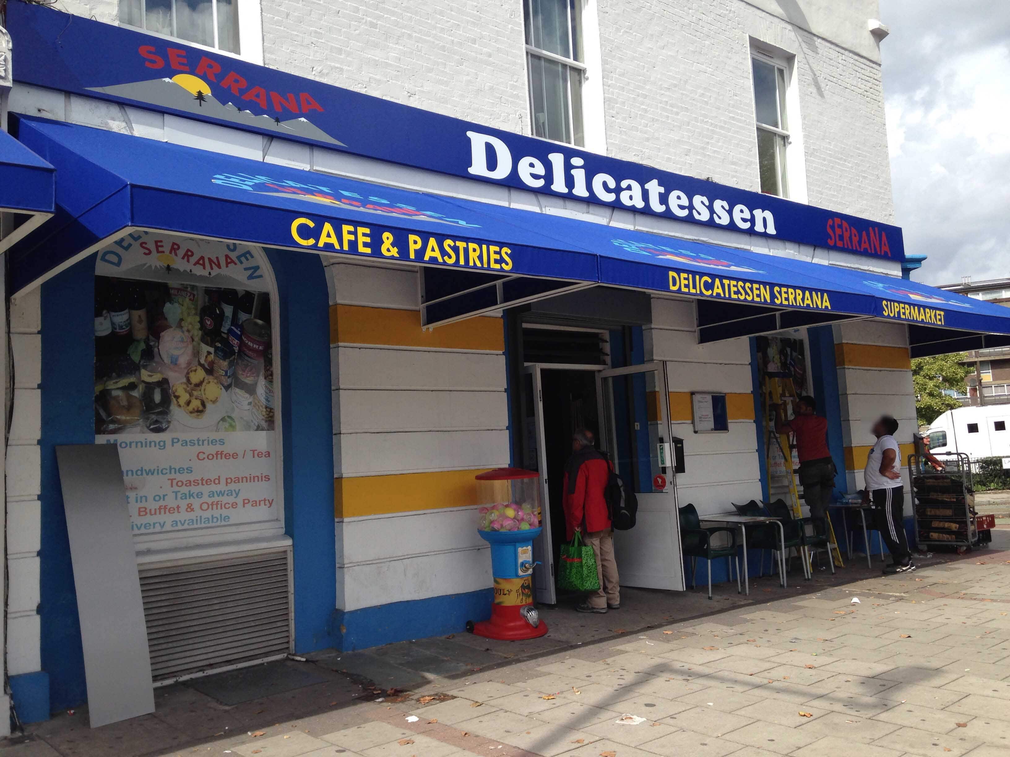 Menu of Serrana, Stockwell, London