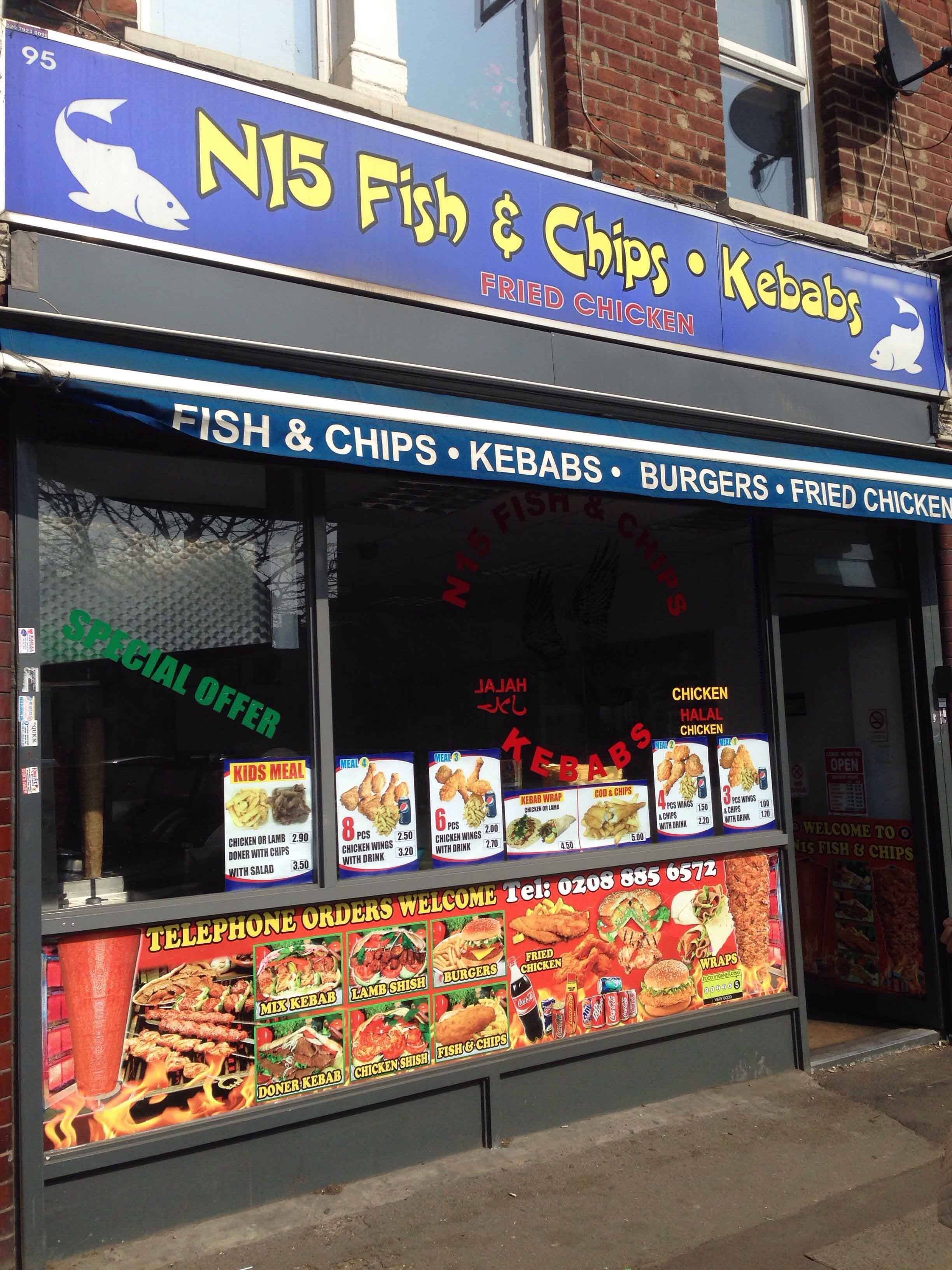 N15 Fish & Chips, Tottenham, London Zomato