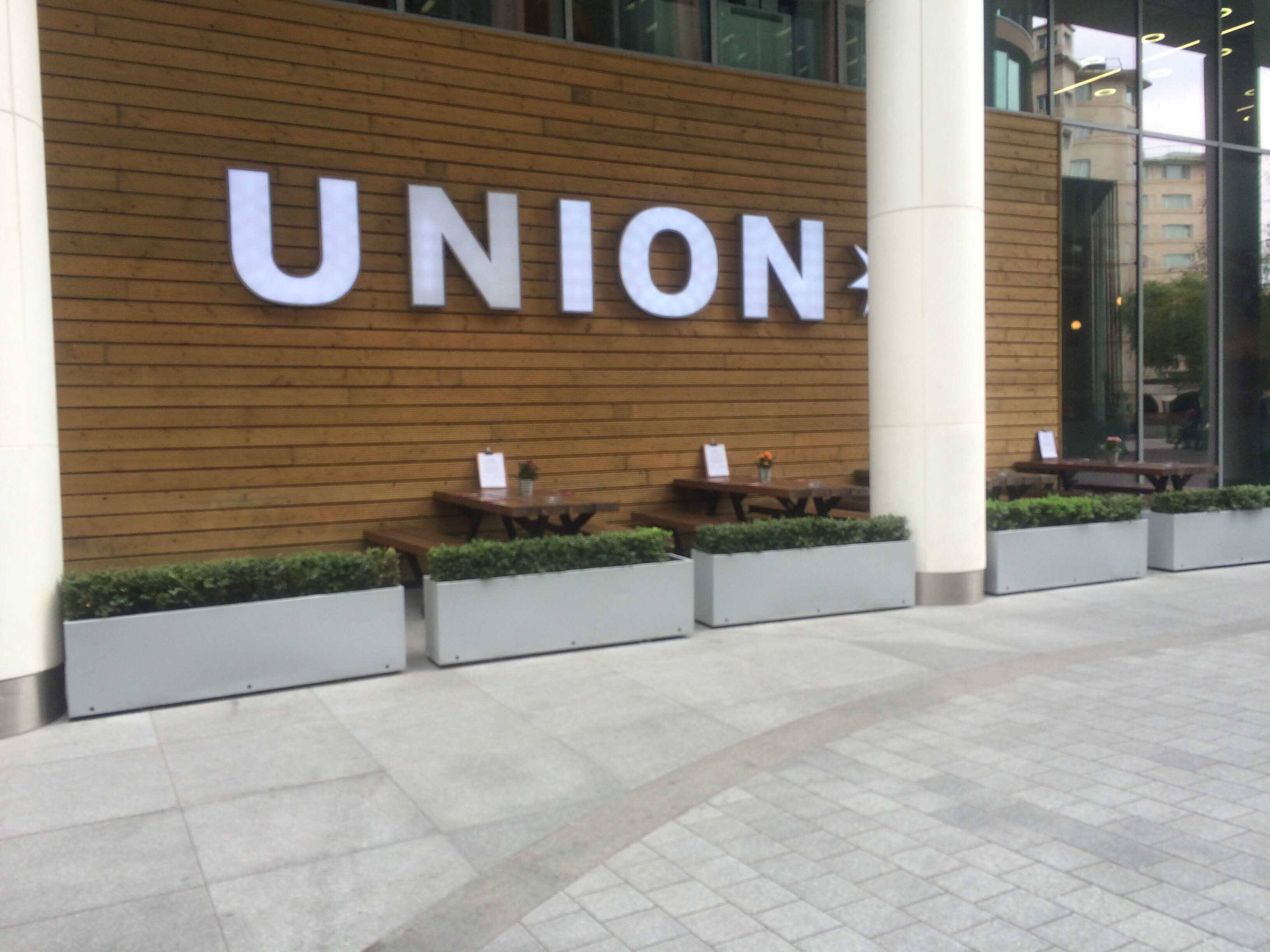 Menu of The Union Bar & Grill, Triton Street, Regent's Park, London