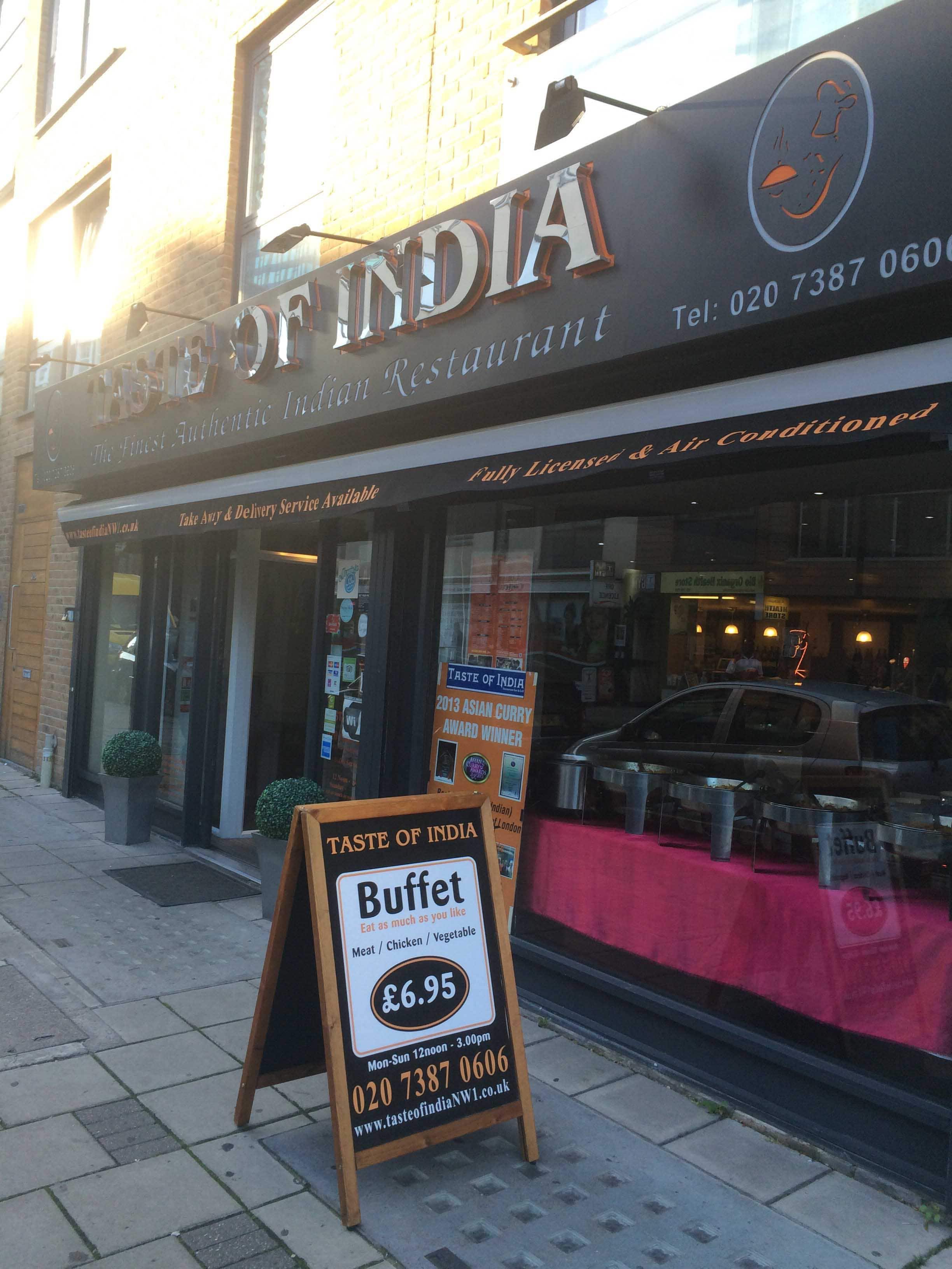 Taste Of India Euston London