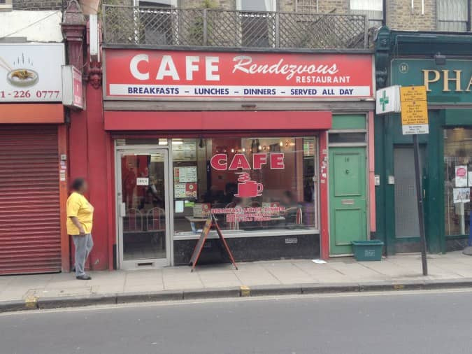 Cafe Rendezvous Highbury London