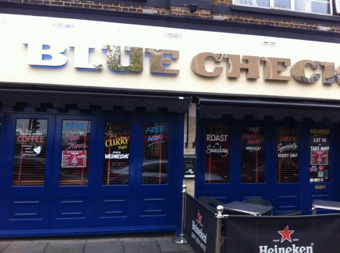 Blue Check Menu, Menu for Blue Check, Wembley, London Zomato UK