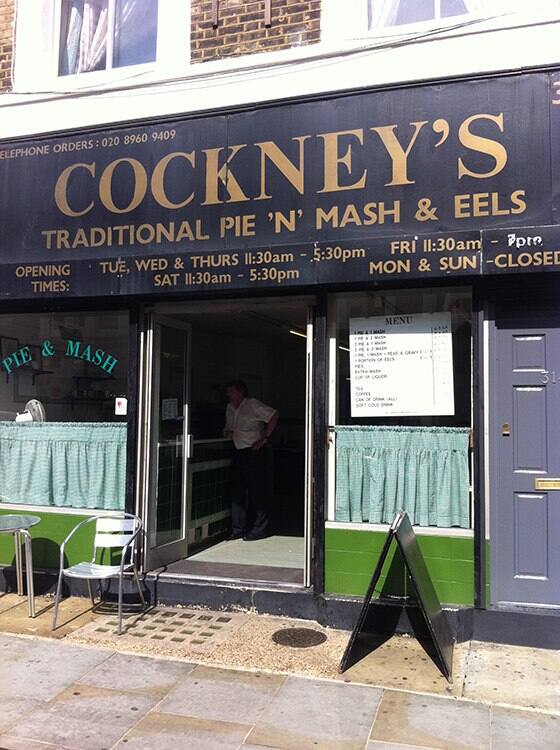 Cockney's Pie & Mash Menu Zomato UK