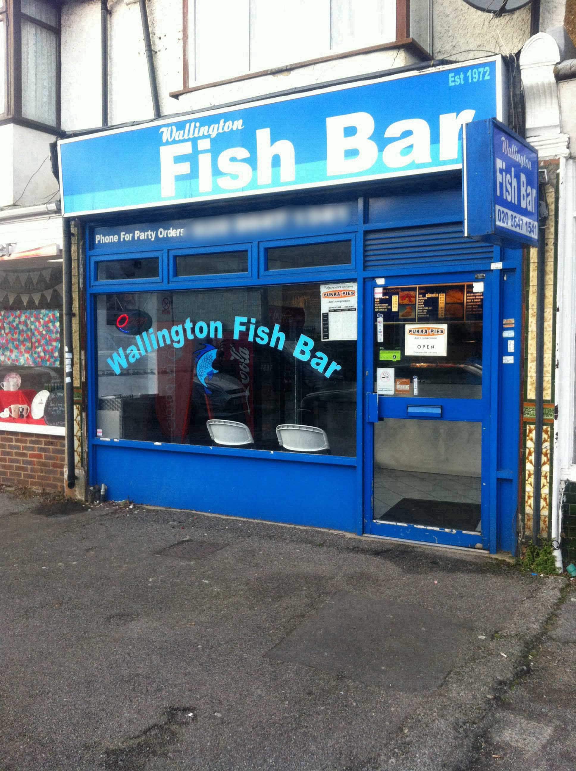 Wallington Fish Bar, Wallington, London Zomato