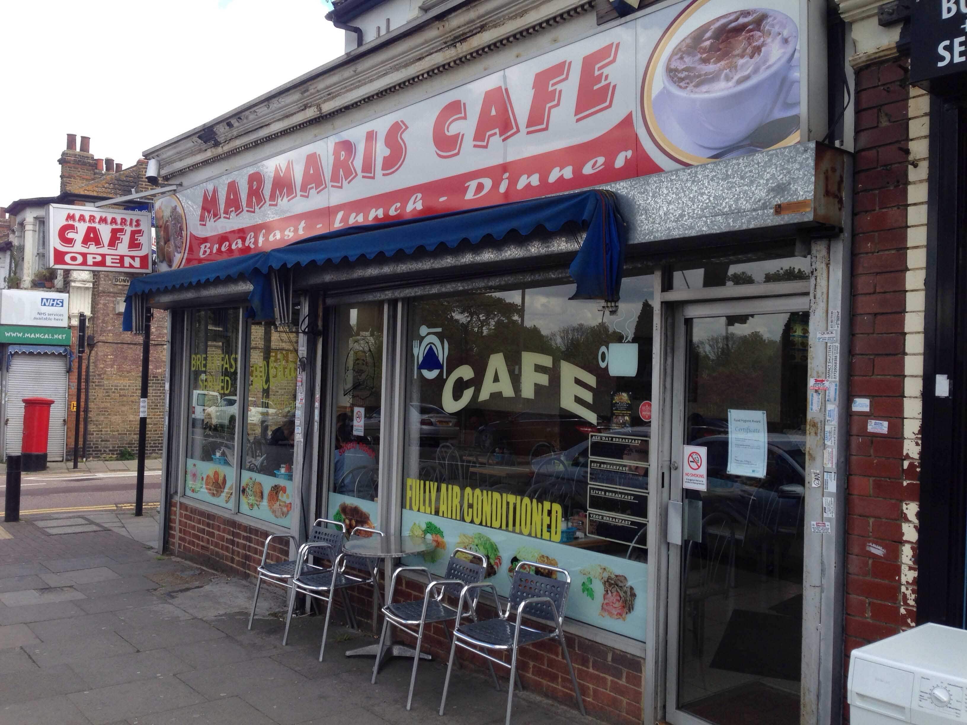 Marmaris Cafe Menu, Menu for Marmaris Cafe, Eltham, London