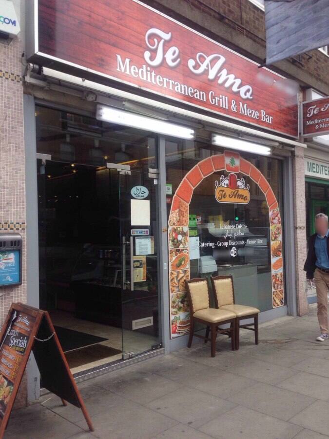 Te Amo Menu, Menu for Te Amo, Kentish Town, London Zomato UK