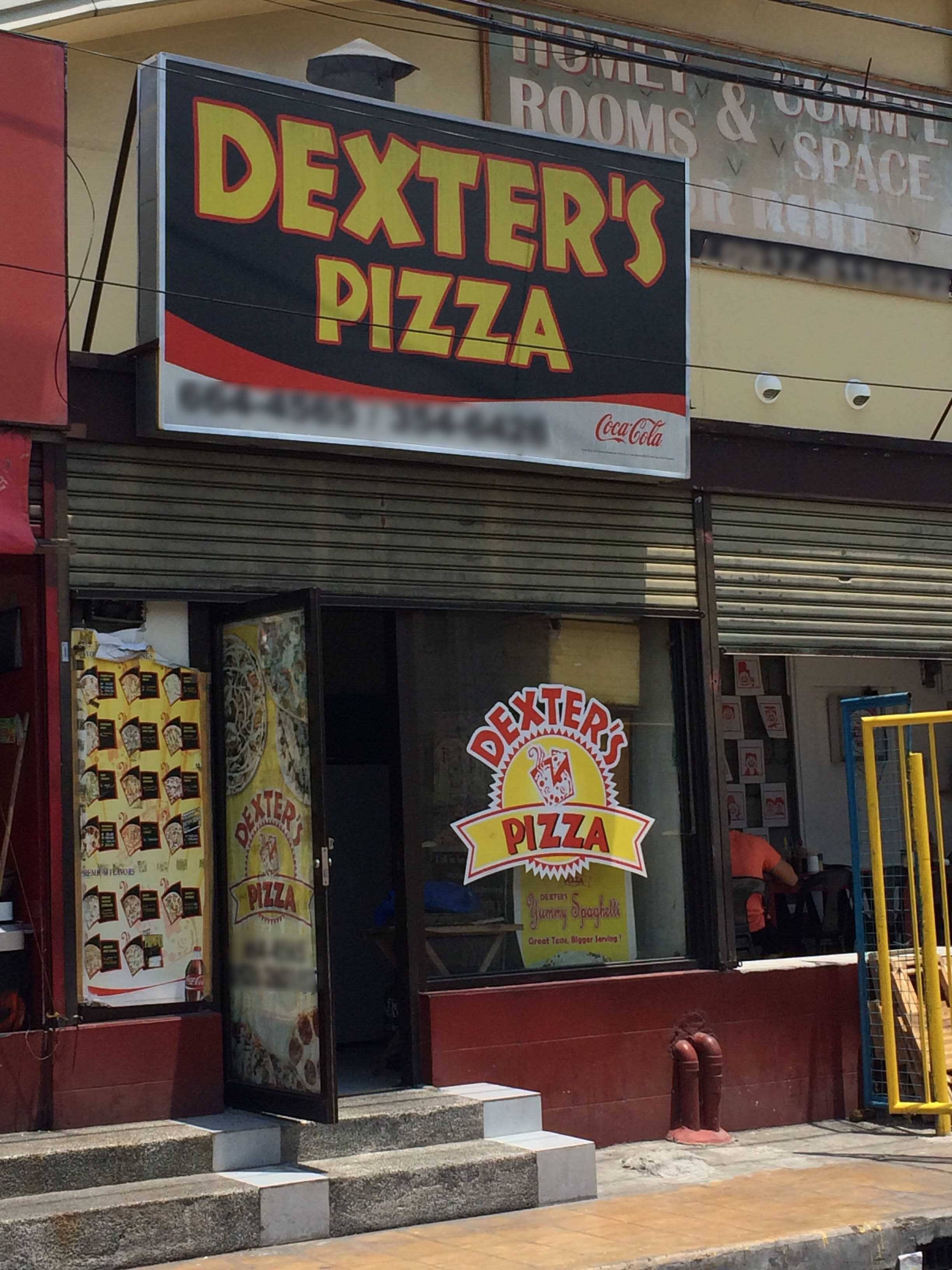 Dexter's Pizza Menu, Menu for Dexter's Pizza, La Paz, Makati City