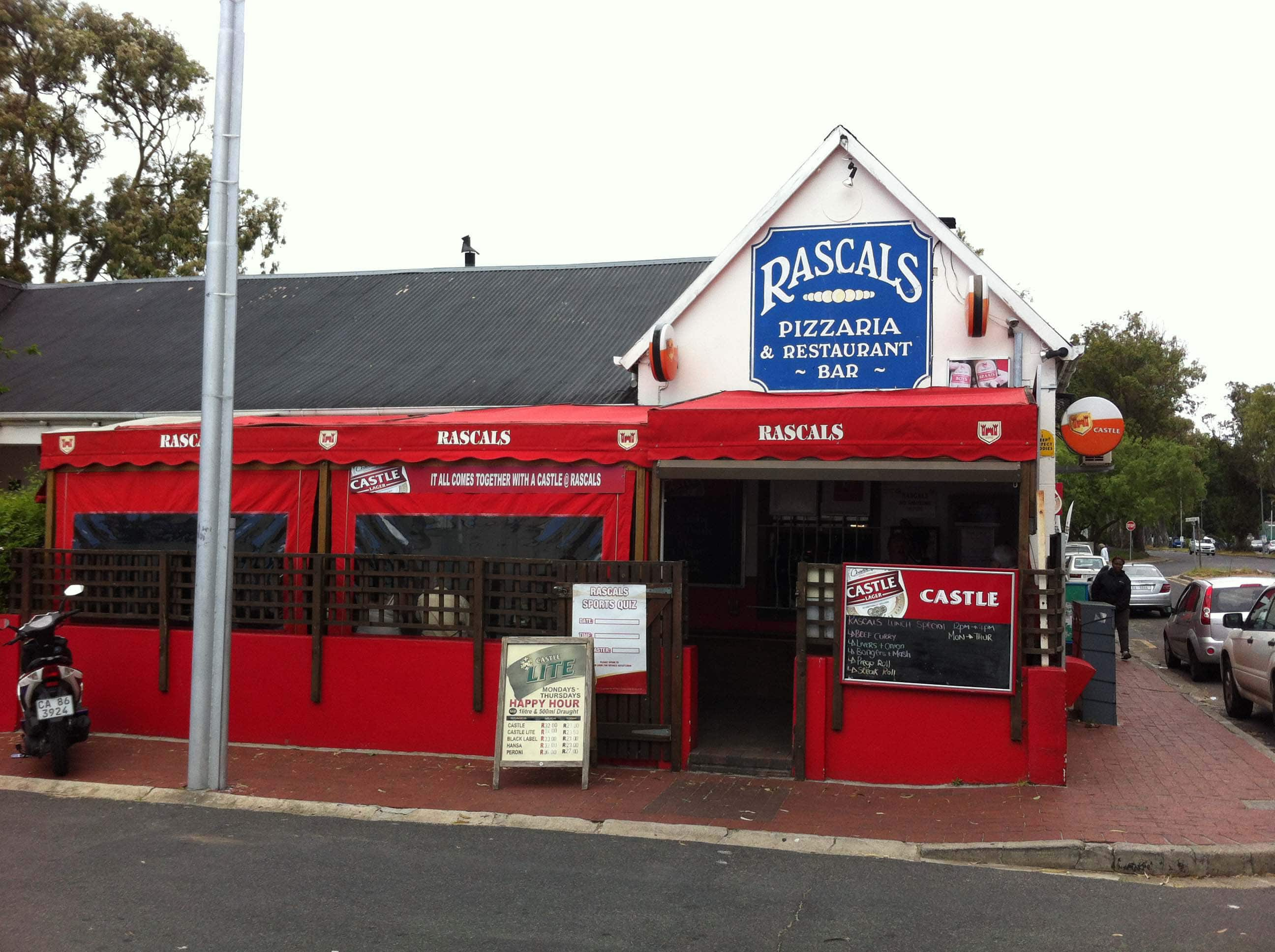 Riaan Anker's review for Rascals, Kenilworth, Cape Town on Zomato