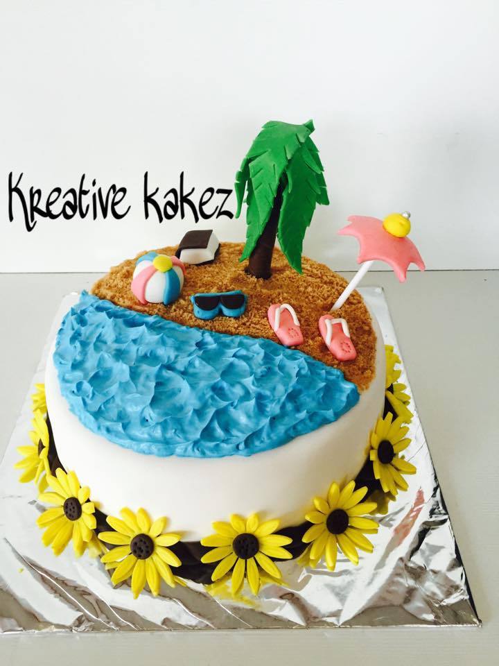 Beach Theme Cake – Cakes All The Way