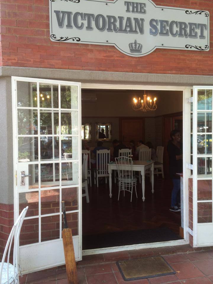 Menu of The Victorian Secret, Benoni, East Rand