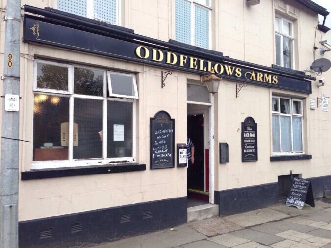 The Oddfellows Arms Menu, Menu for The Oddfellows Arms, Swinton