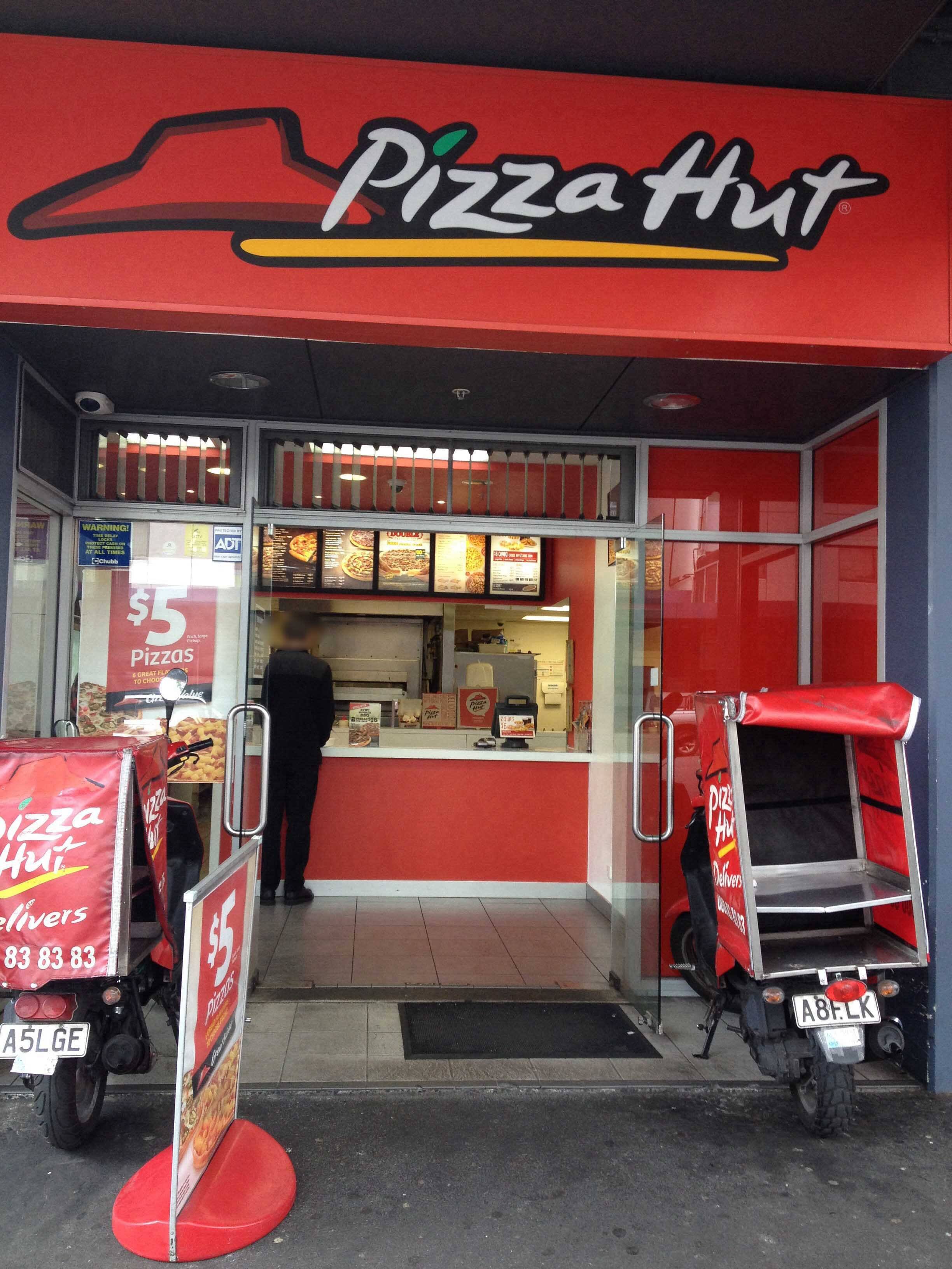 Menu of Pizza Hut, Hobson Street, Auckland