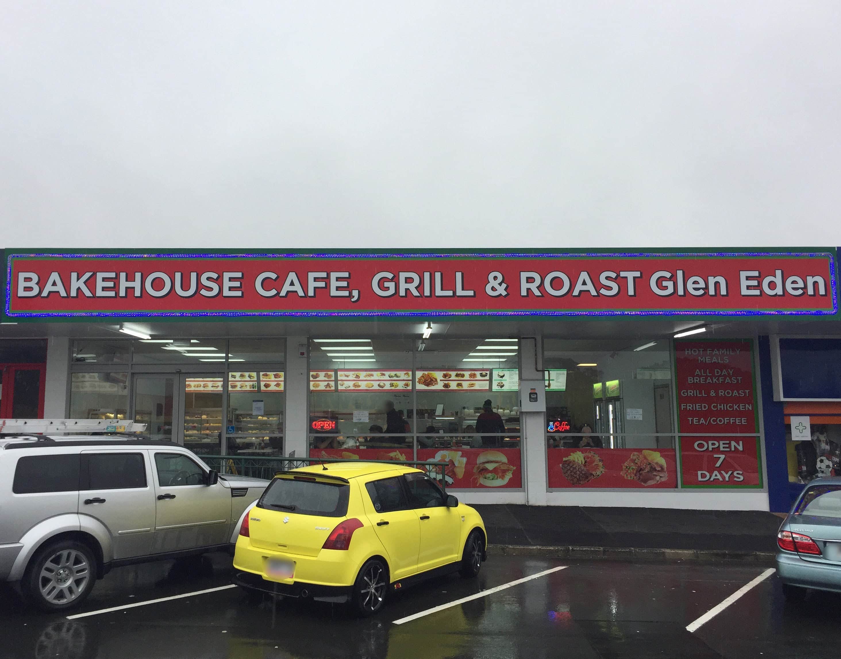 Menu of Bakehouse Cafe Grill and Roast, Glen Eden, Auckland