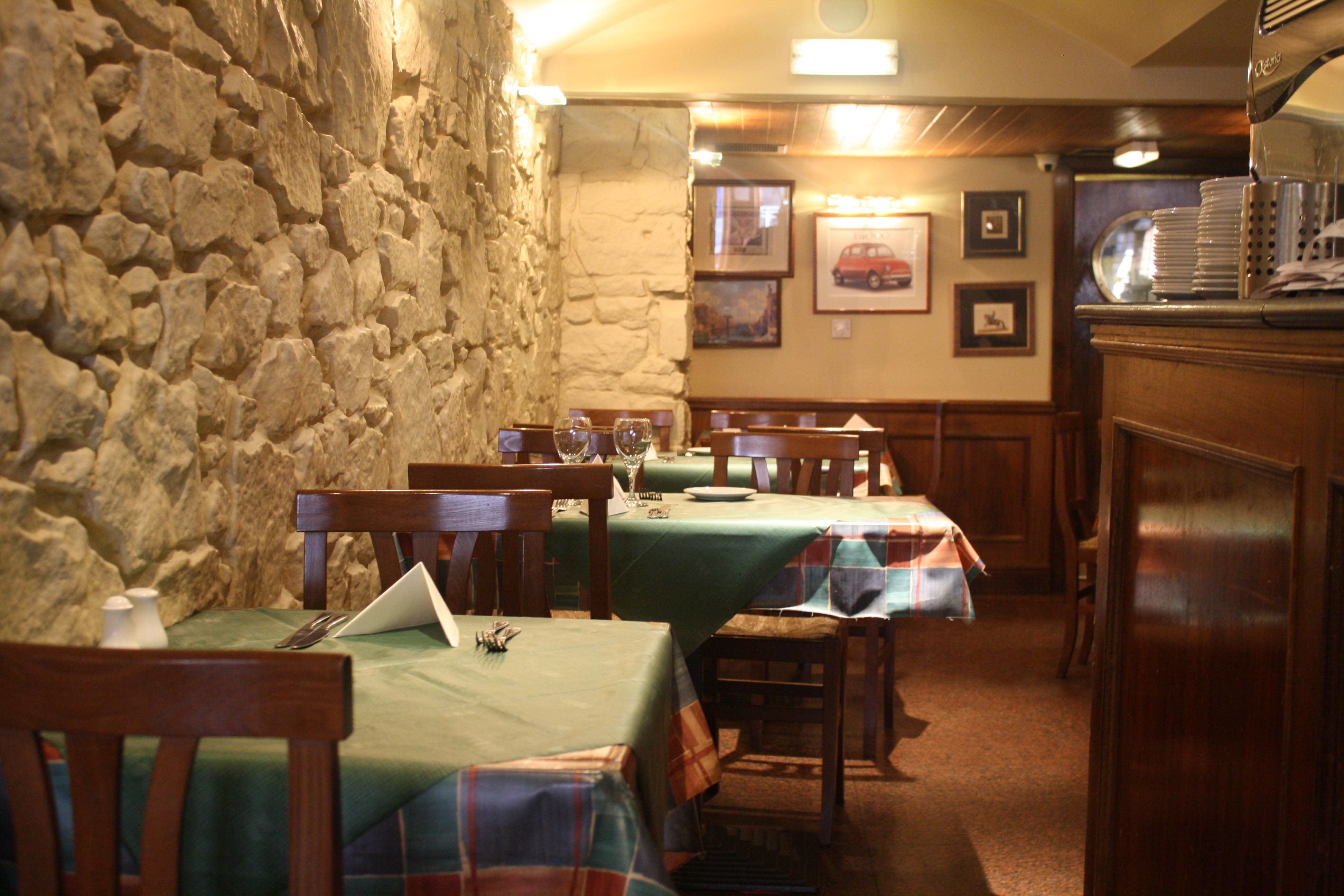 Menu of Bar Napoli, Hanover Street, New Town, Edinburgh