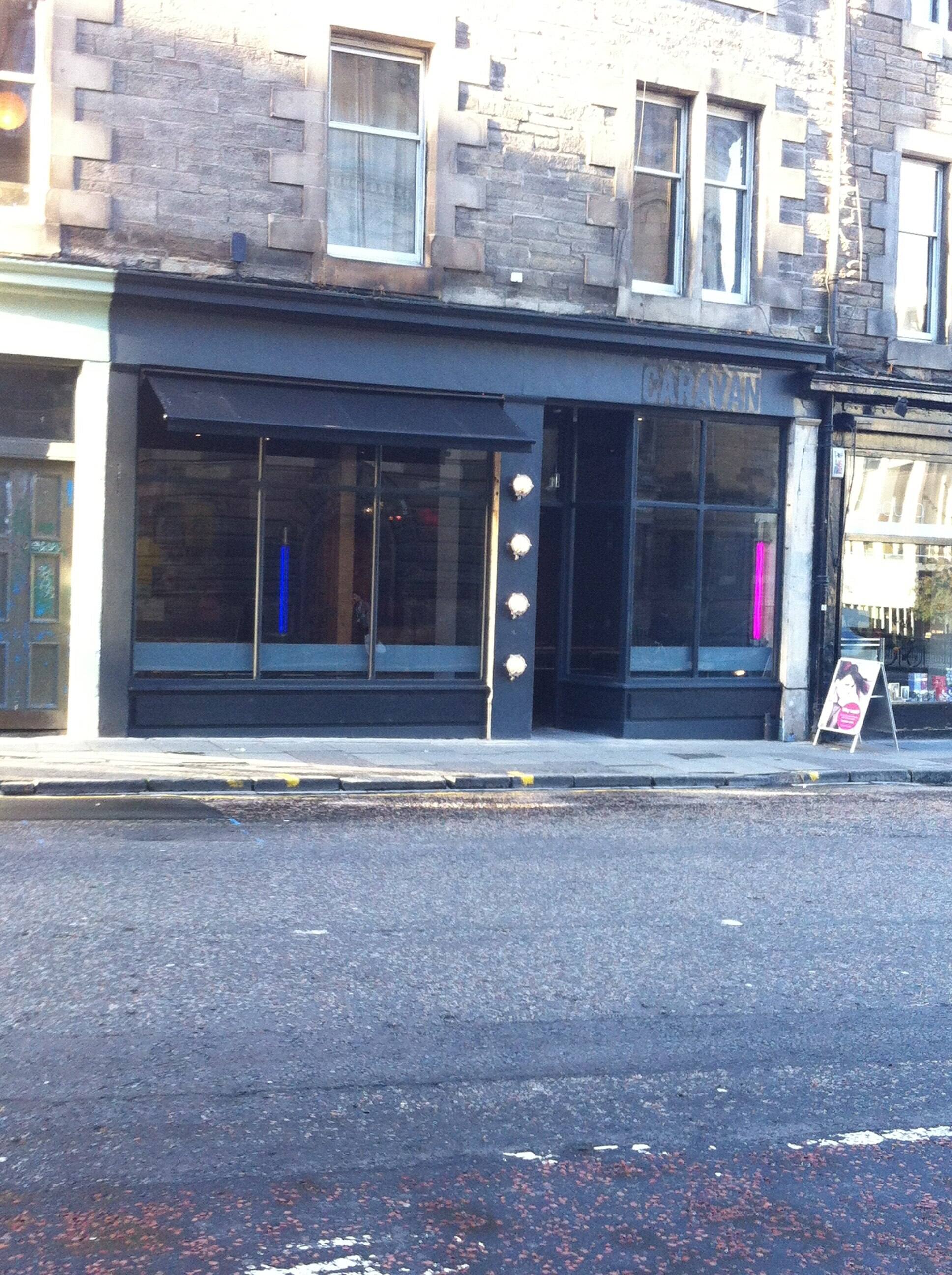 Menu of Ting Thai Caravan, Old Town, Edinburgh