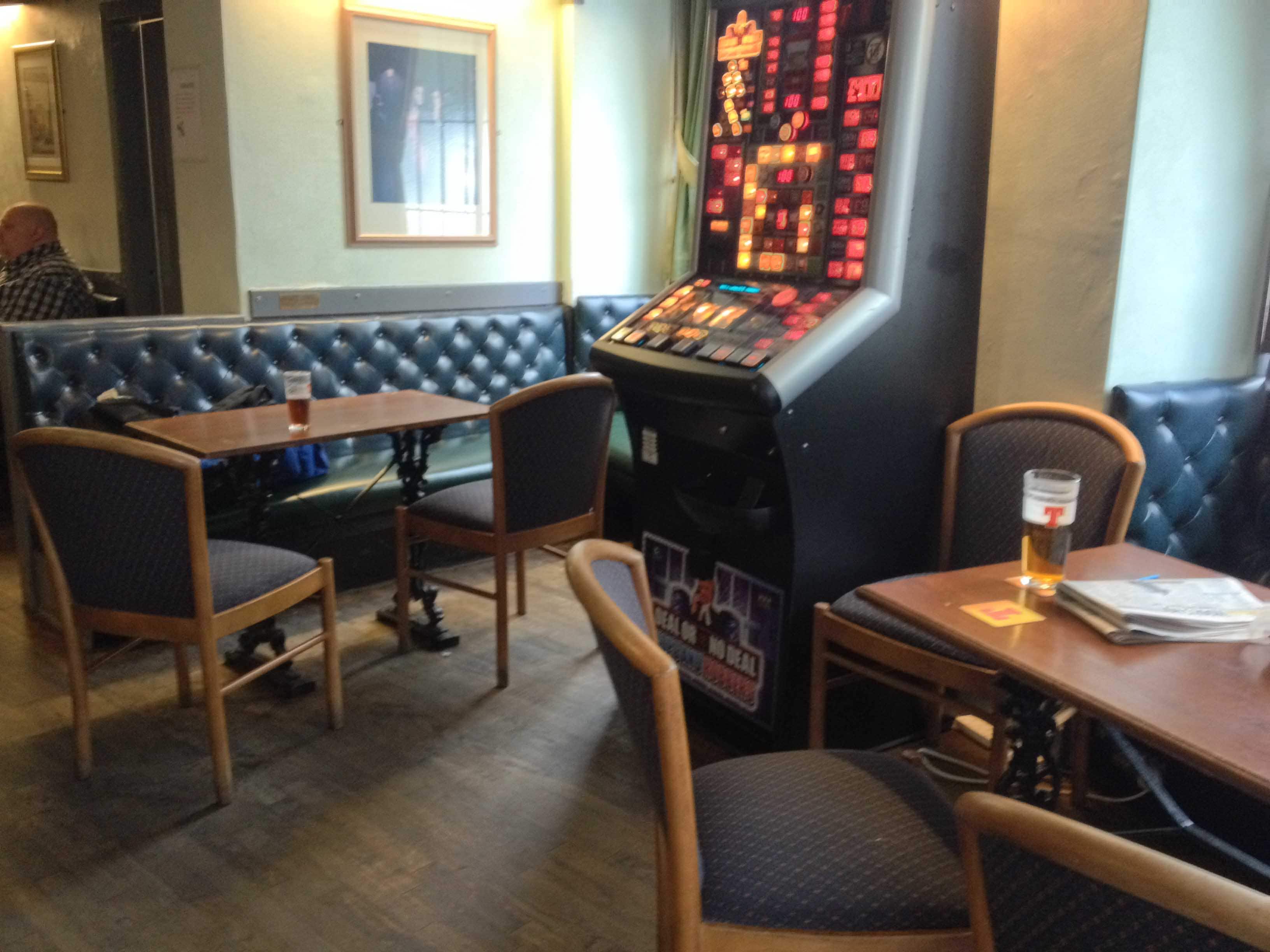 Menu of The Vine Bar, North Junction Street, Leith, Edinburgh