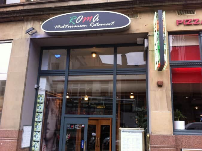 Roma Menu, Menu for Roma, City Centre, Glasgow Zomato UK