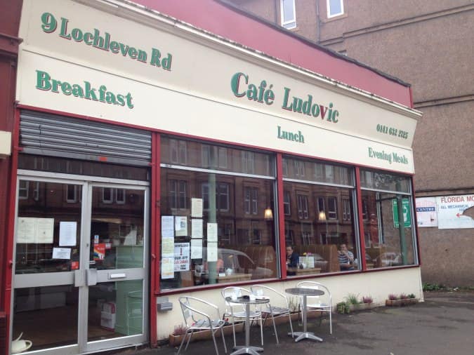 Cafe Ludovic Menu, Menu for Cafe Ludovic, Mount Florida, Glasgow