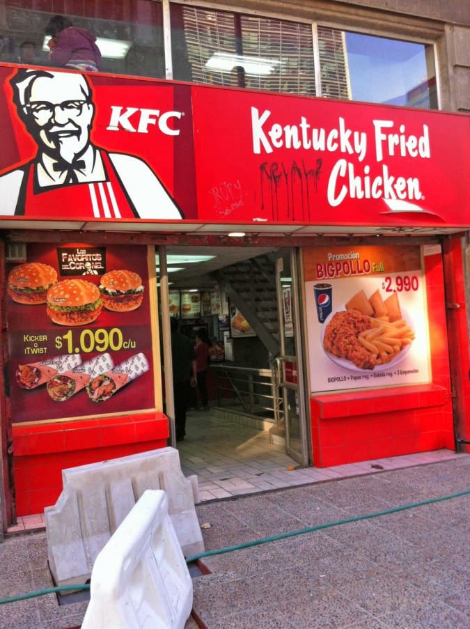 kentucky fried chicken near me menu