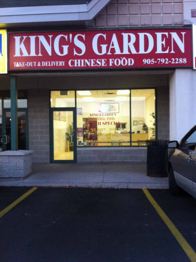 King's Garden Menu, Menu for King's Garden, Brampton, Toronto