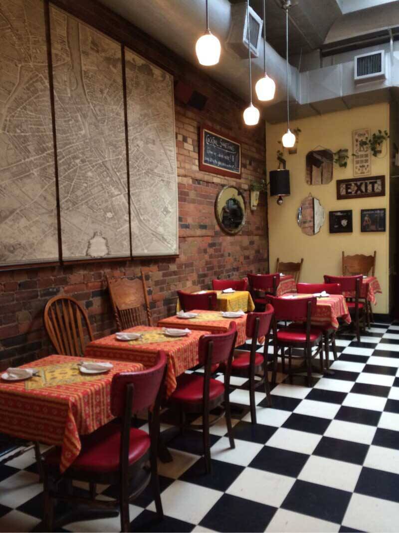 Menu of La Palette, Fashion District, Toronto