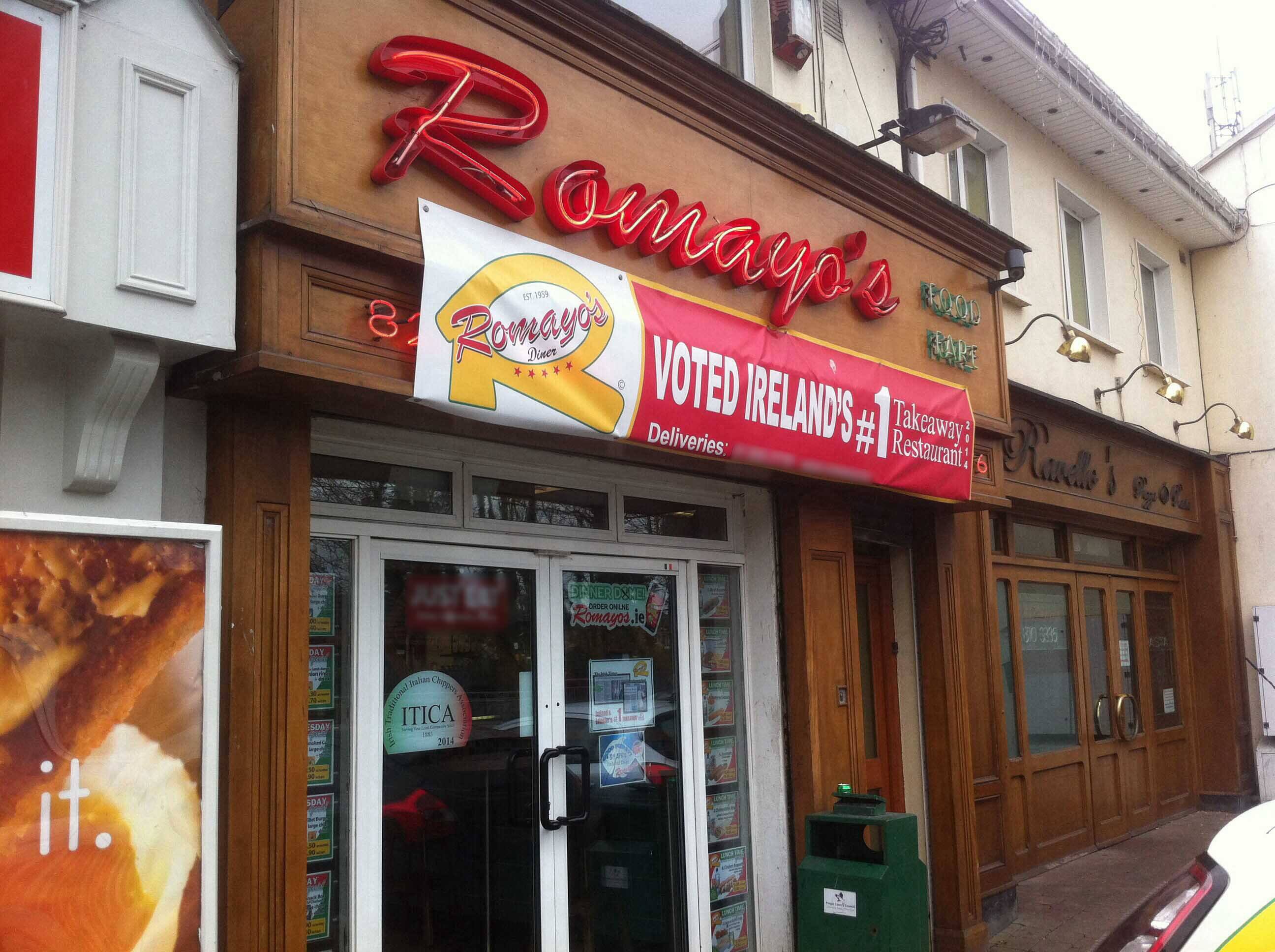 romayos clonsilla just eat