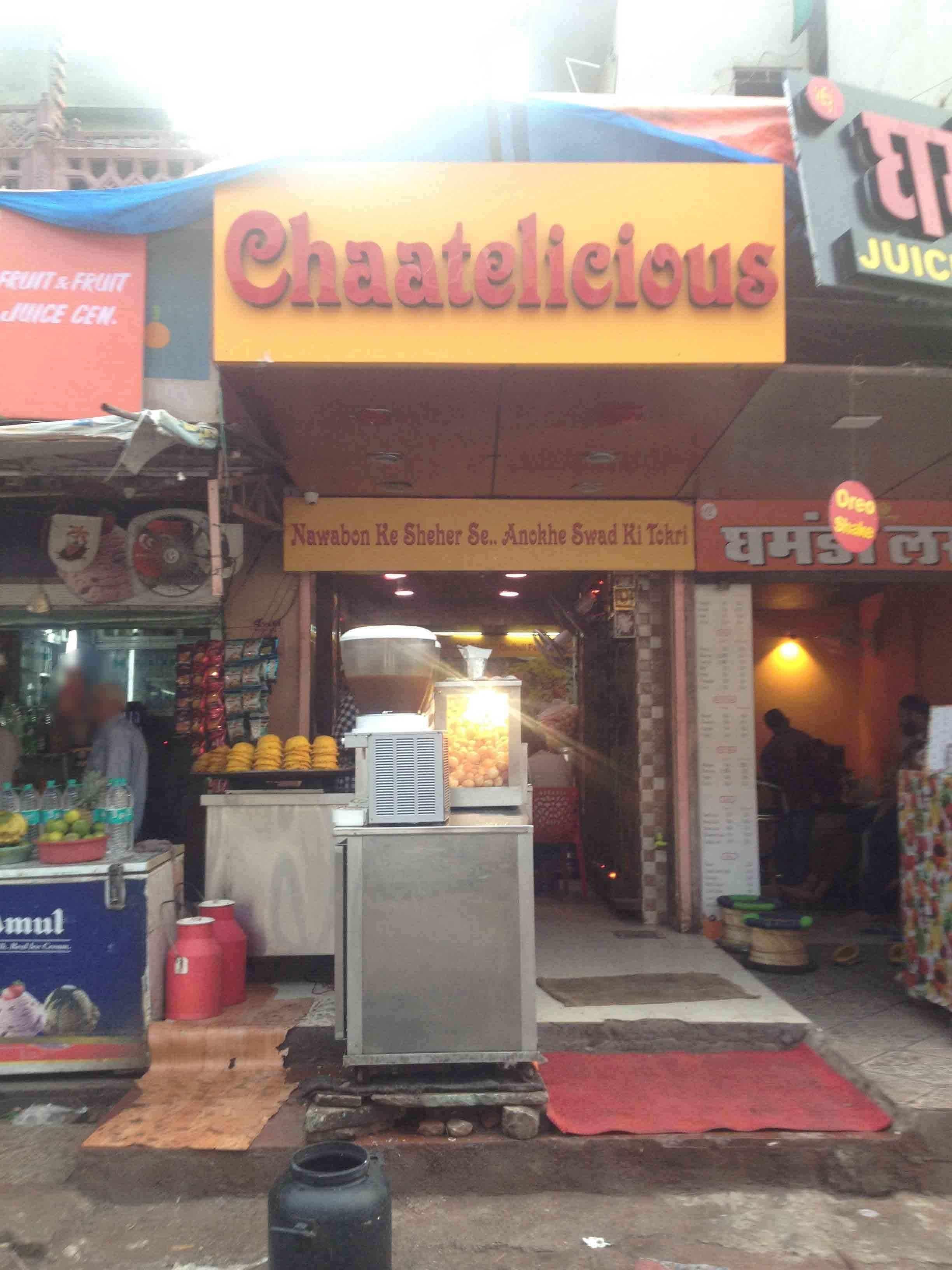 Chaatelicious Menu, Menu for Chaatelicious, Raja Park, Jaipur