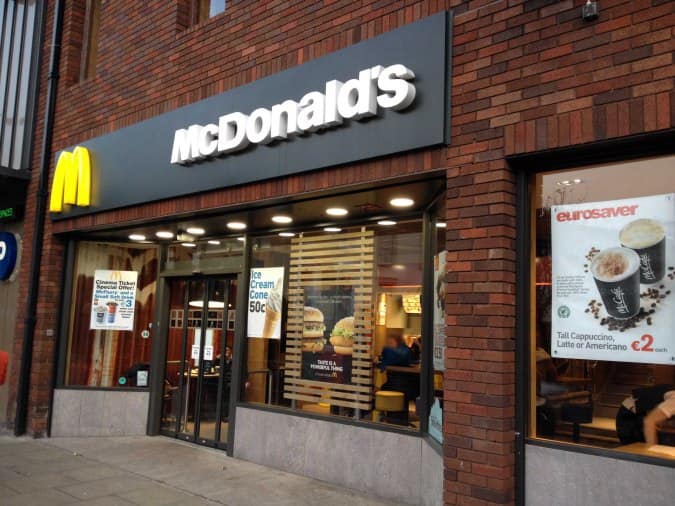McDonald's, Rathmines, Dublin Zomato Ireland