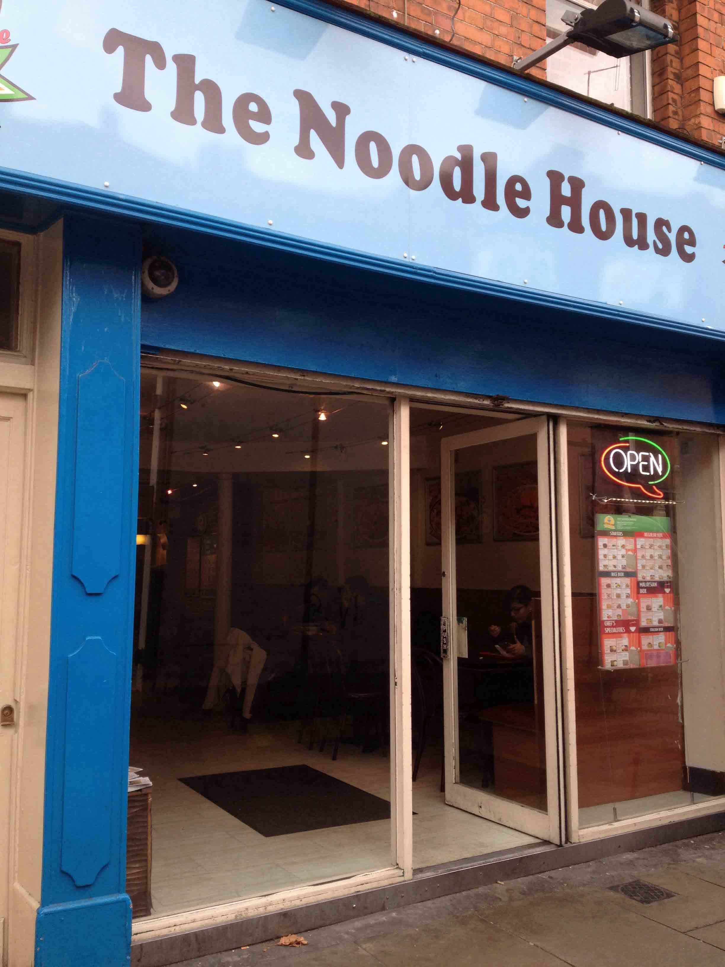 Menu of The Noodle House, South City West, Dublin