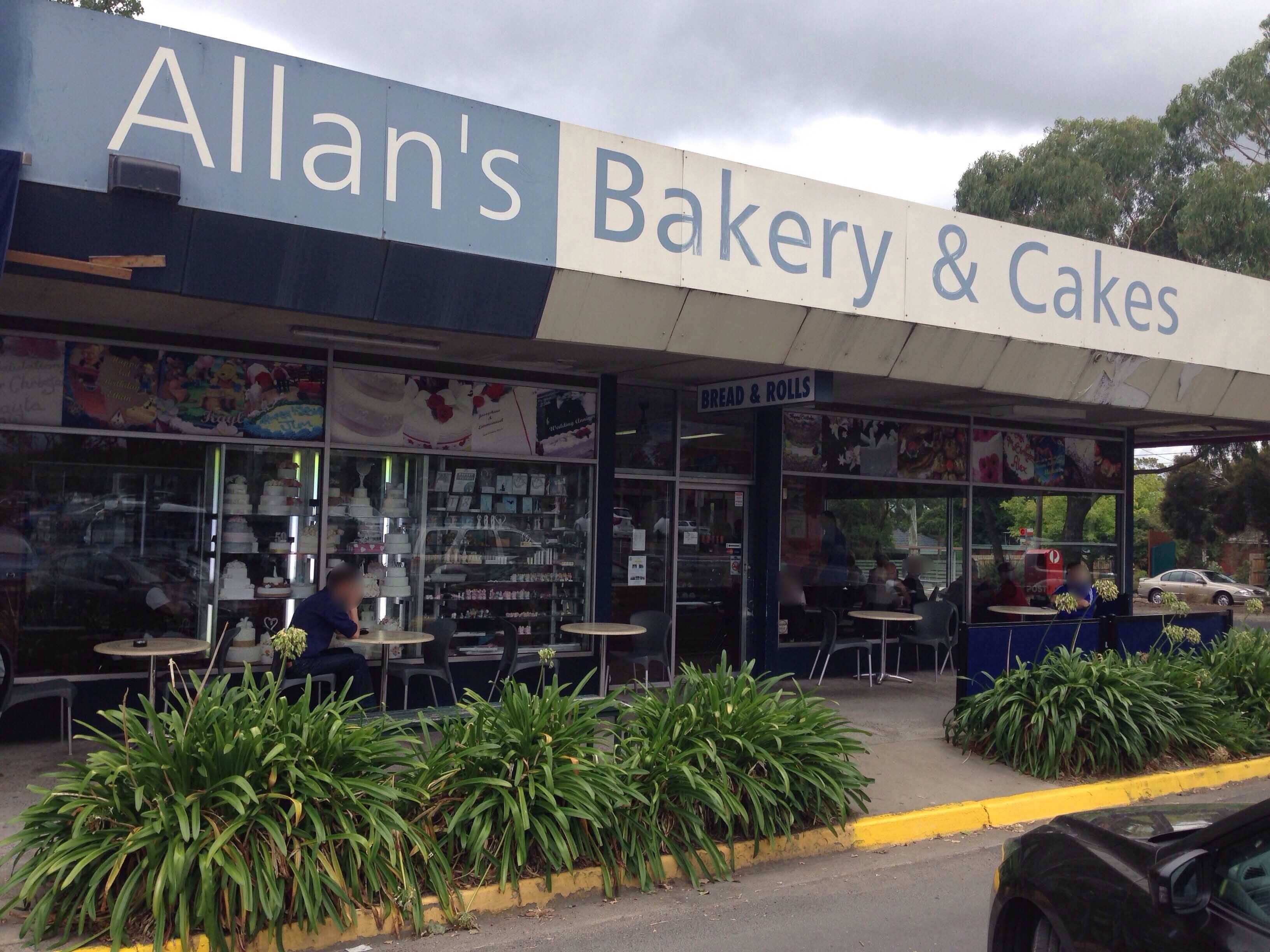 Allans Bakery & Cakes Menu, Menu for Allans Bakery & Cakes, Mooroolbark