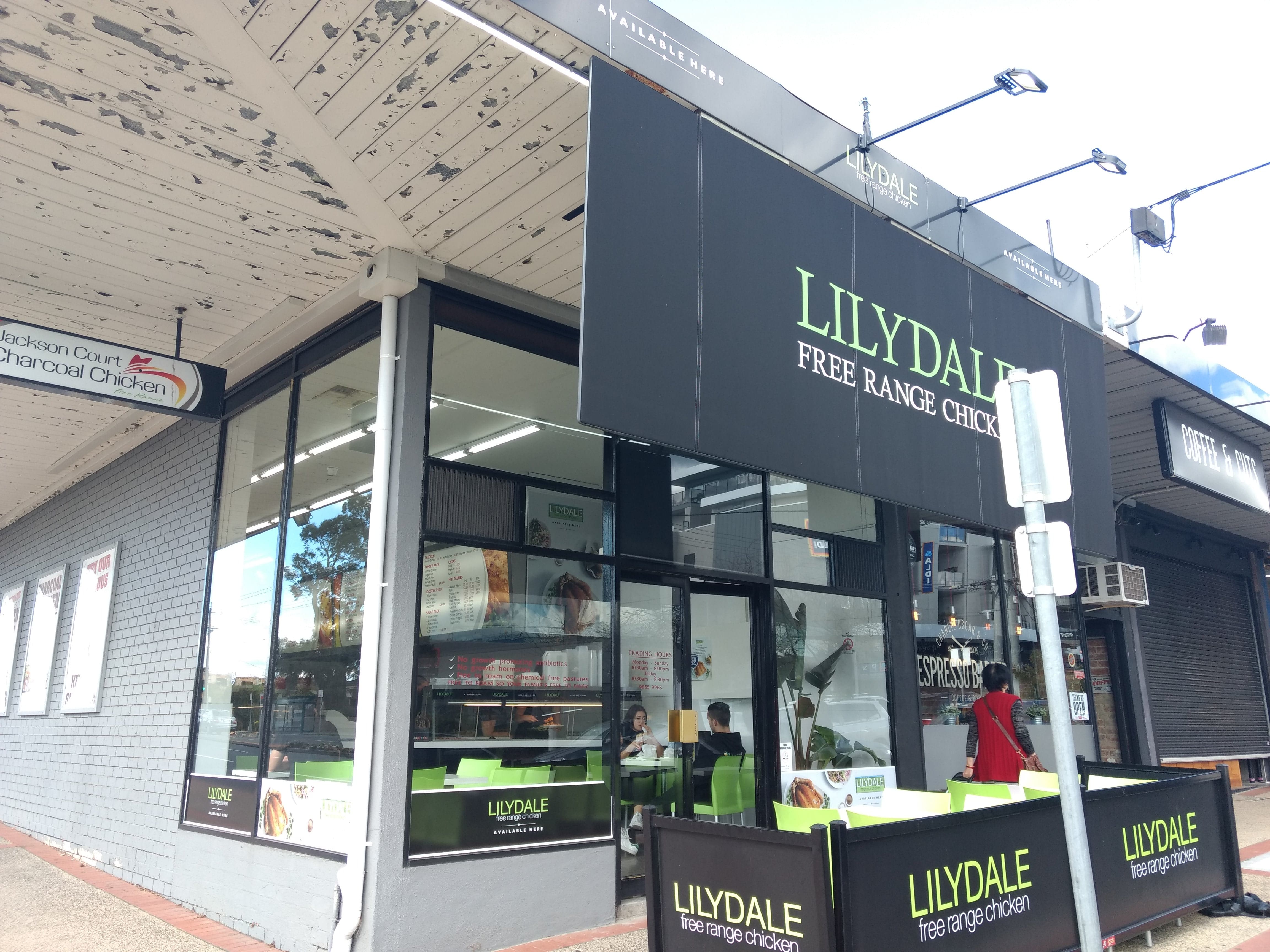 Jacksons Court Free Range Charcoal Chicken, Doncaster East, Melbourne