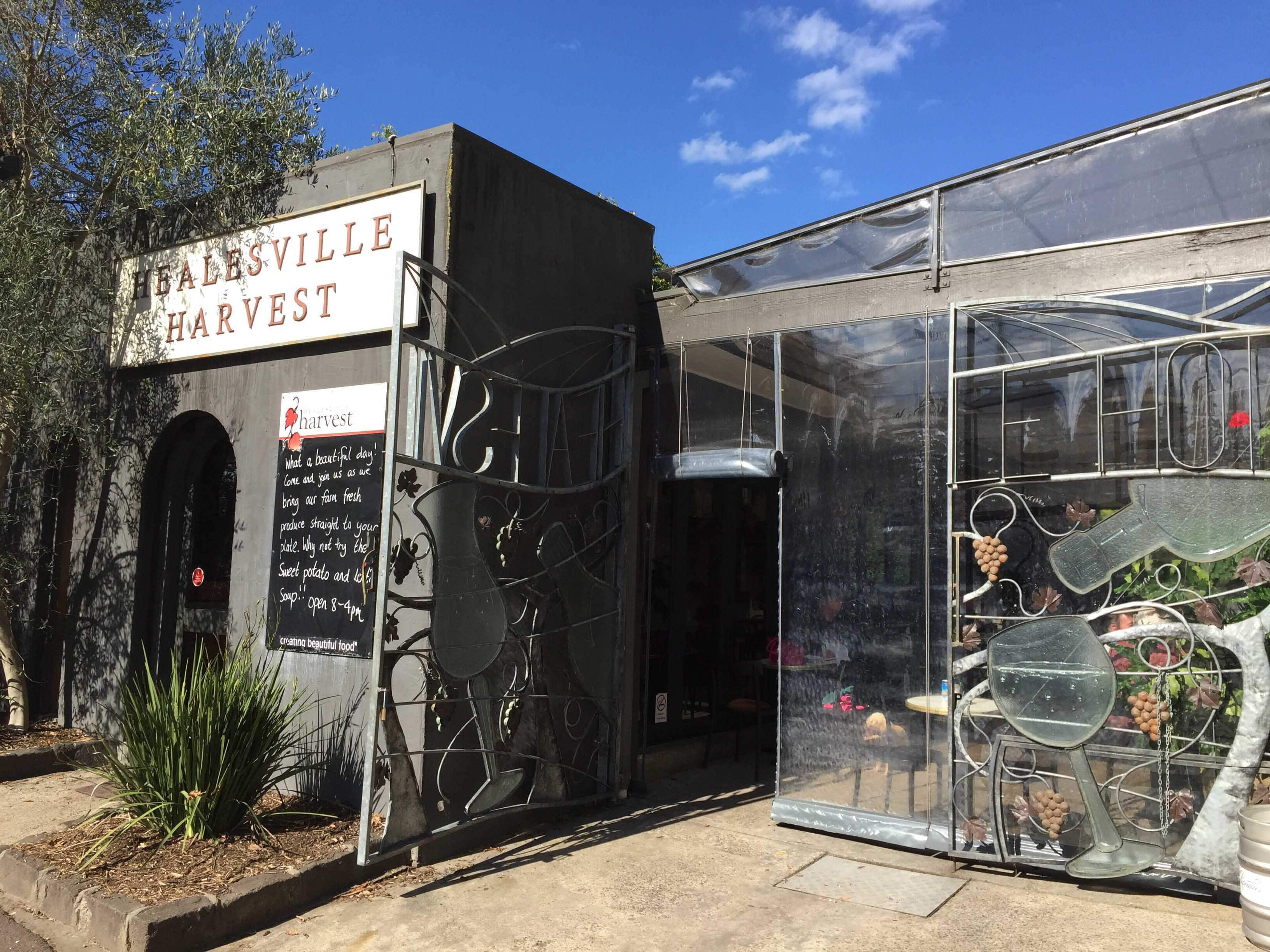 Menu of Healesville Harvest, Healesville, Melbourne