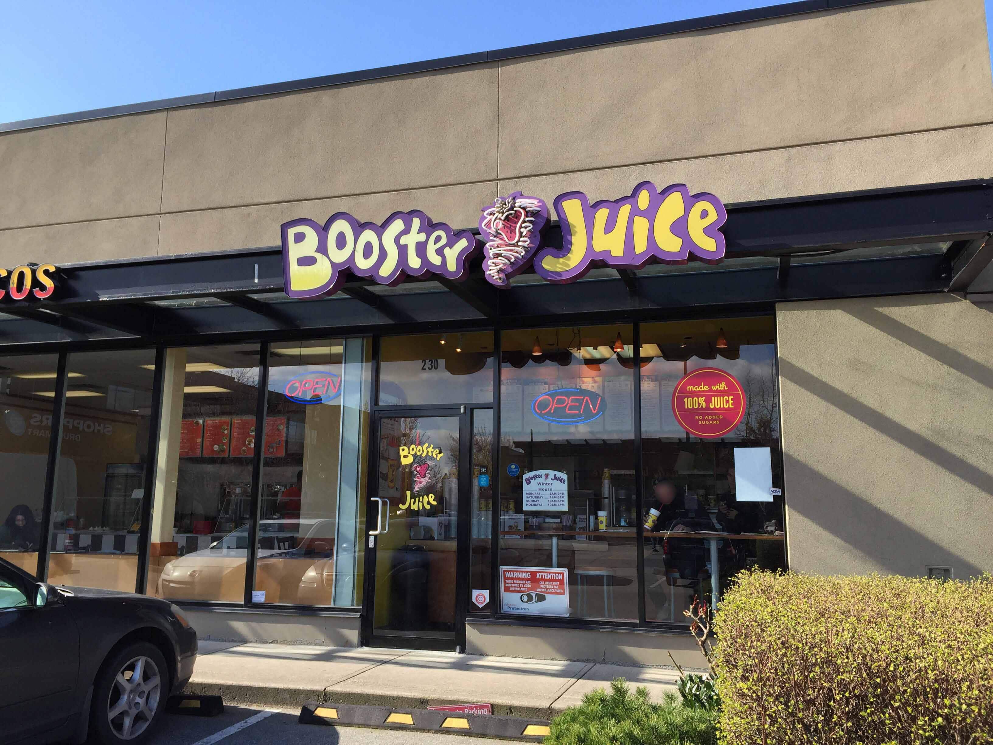 Booster Juice, Maple Ridge, Metro Vancouver Zomato