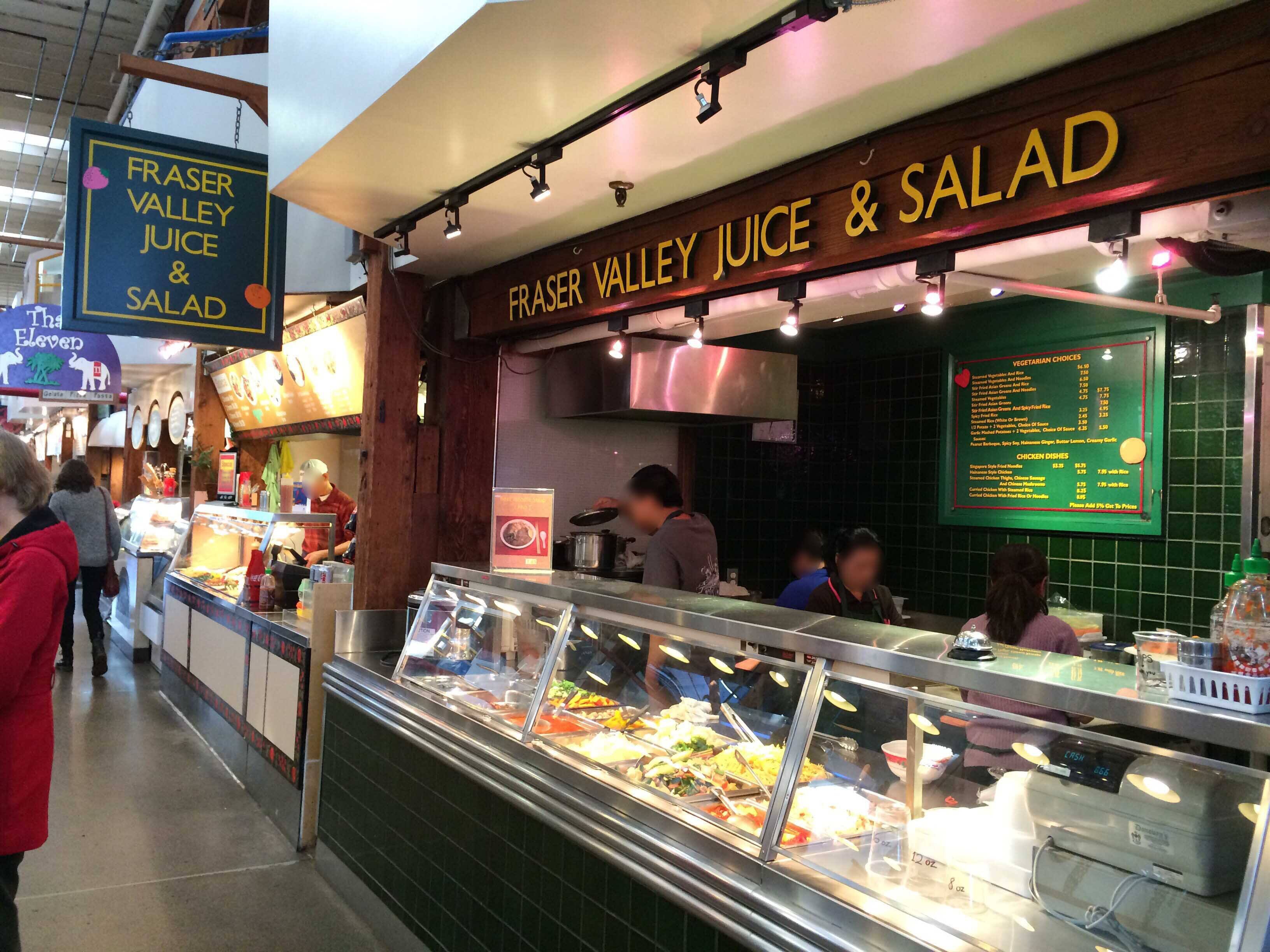 Fraser Valley Juice and Salad, Granville Island, Vancouver Zomato