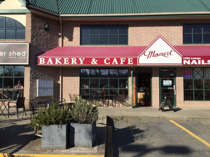 Mozart Bakery & Cafe, Langley Twp, Langley Urbanspoon/Zomato