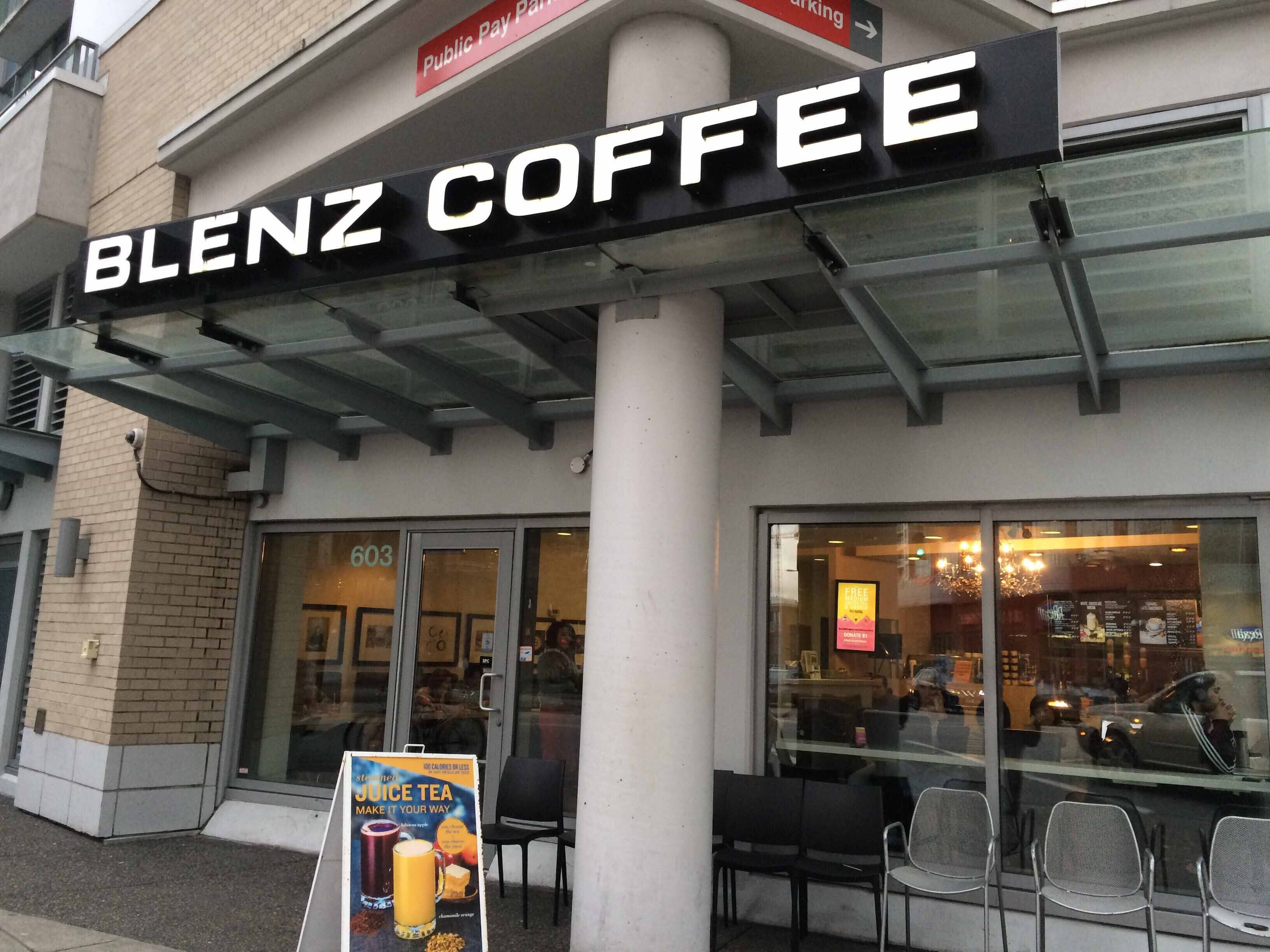 blenz coffee locations
