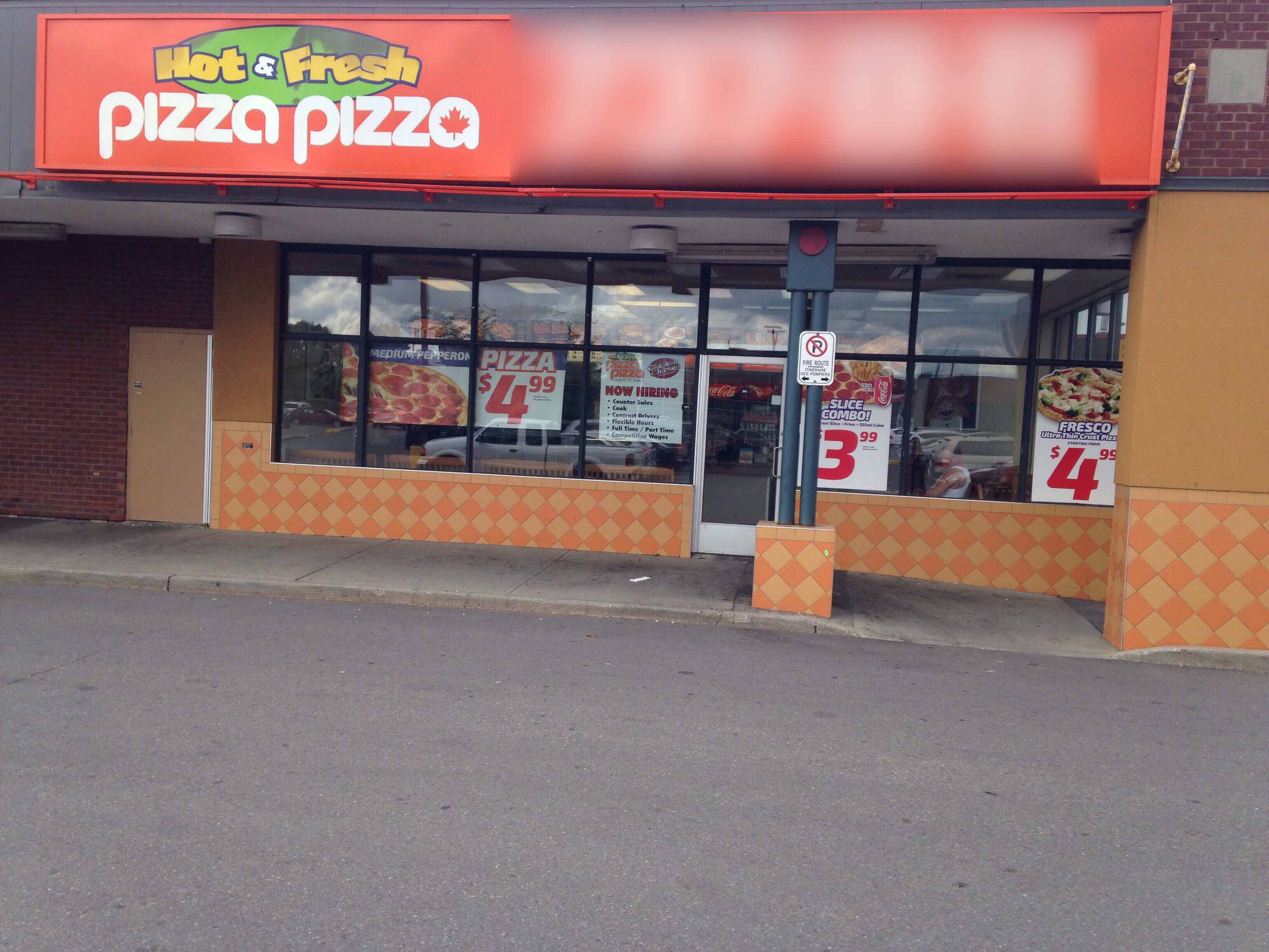 Menu of Pizza Pizza, South Keys, Ottawa