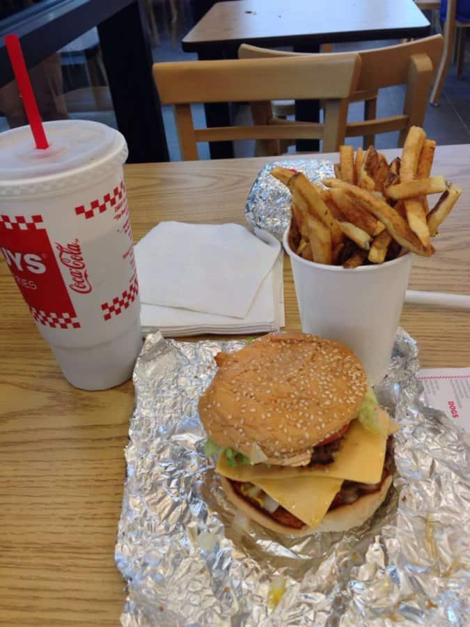 Five Guys Burgers and Fries Menu Urbanspoon/Zomato