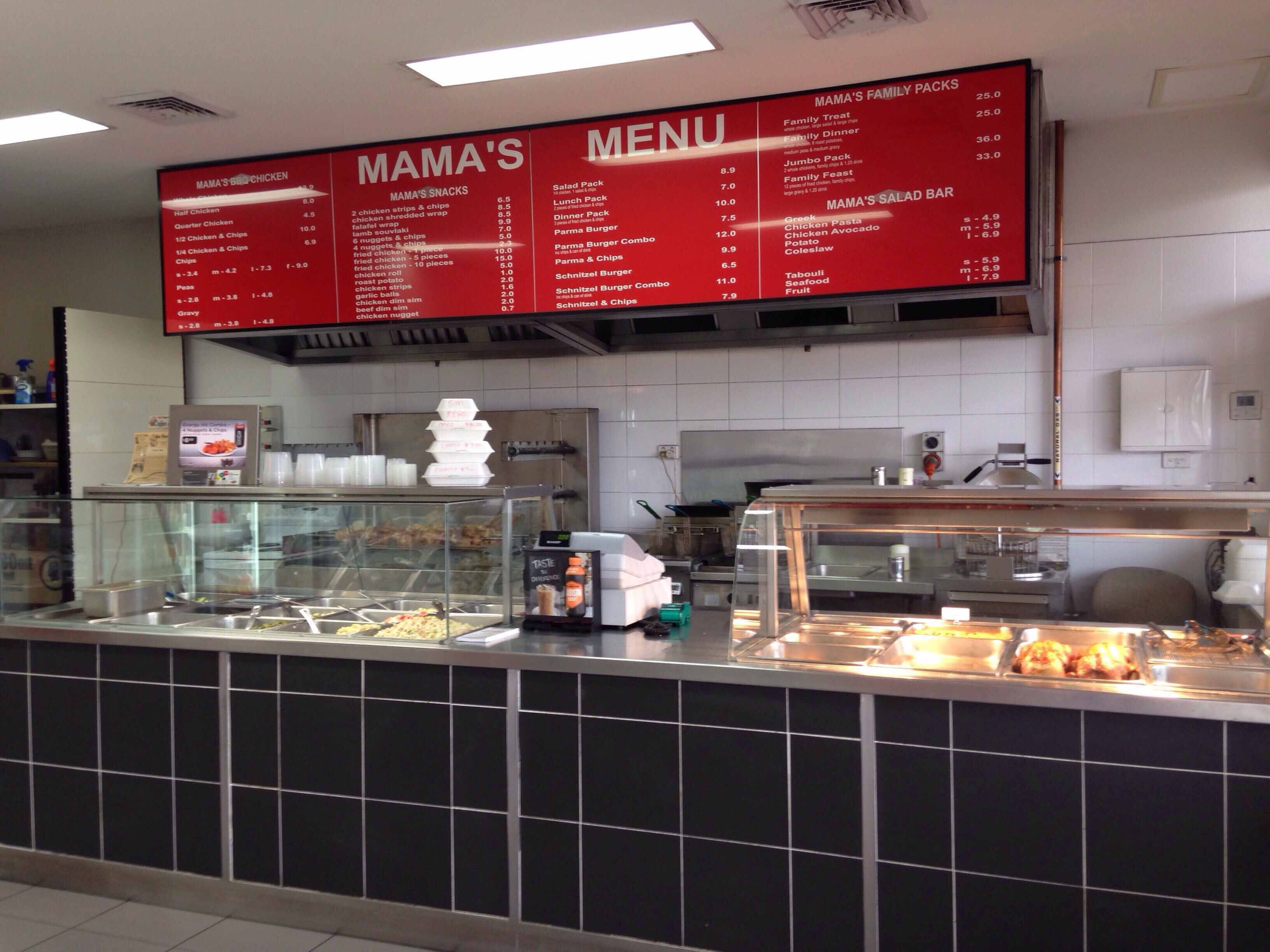 Mama's BBQ Chicken & Salad Bar, Endeavour Hills, Melbourne