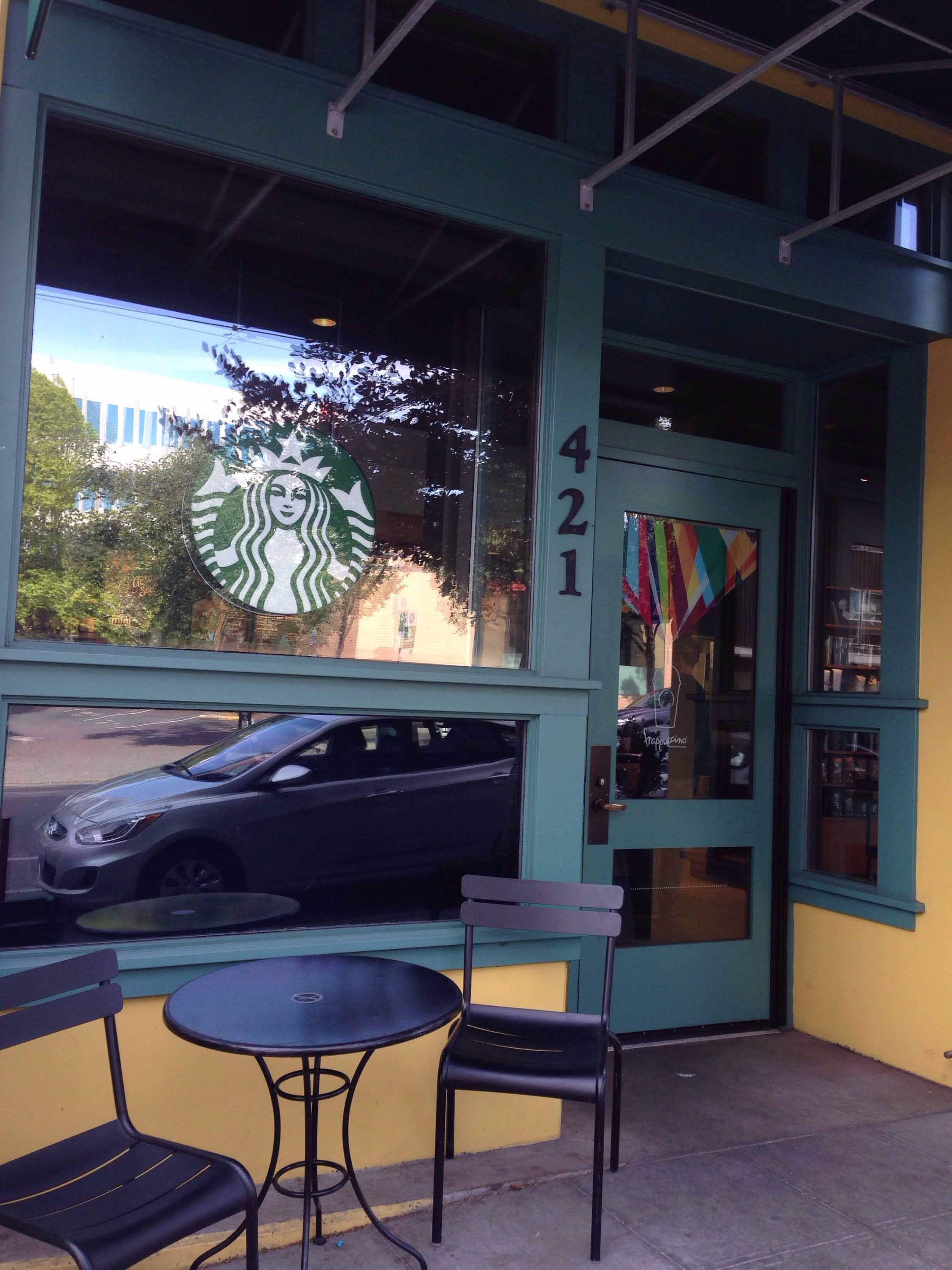 Menu of Starbucks, Queen Anne Lower, Seattle