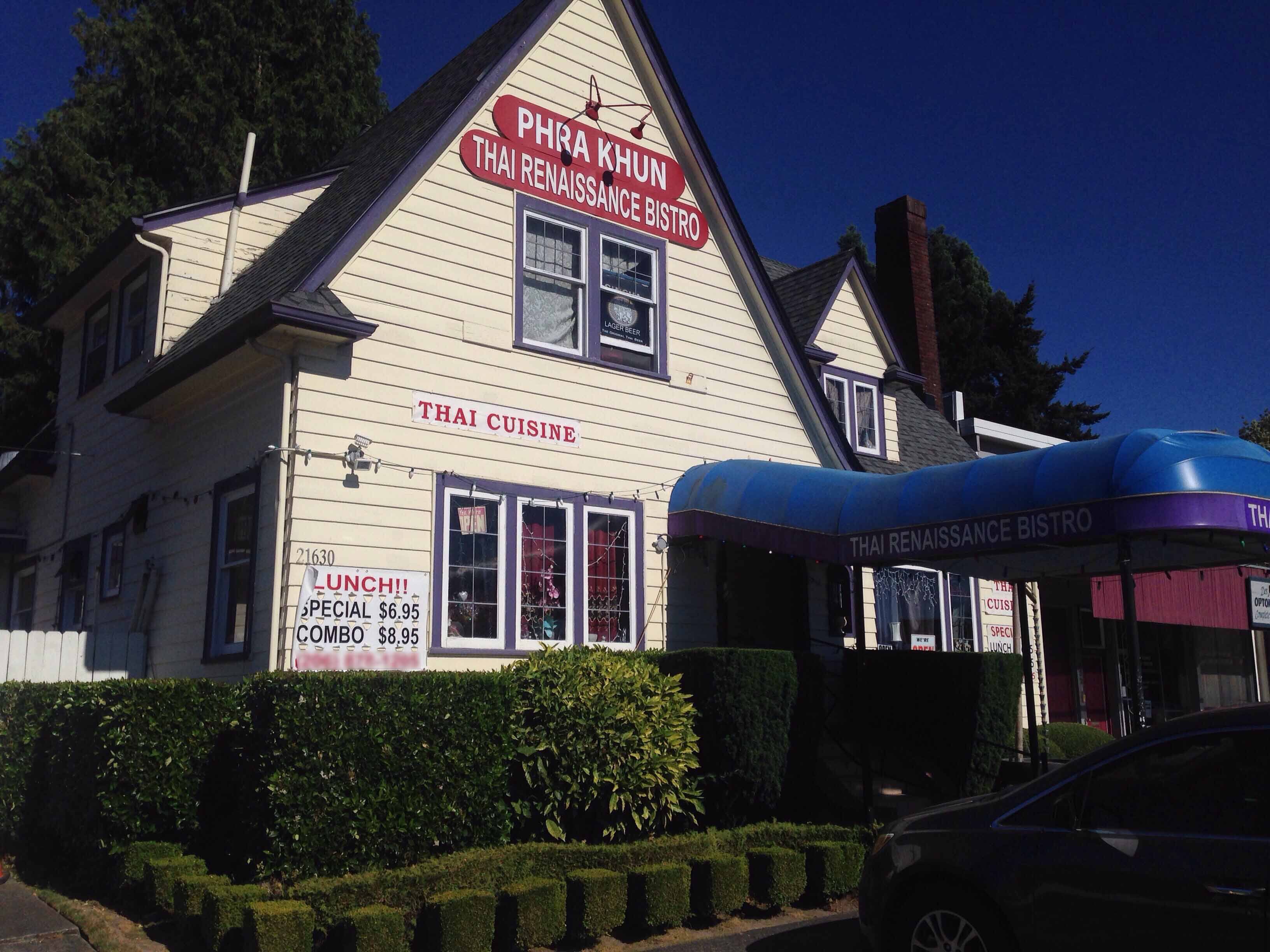 Phra Khun Thai Bistro Menu, Menu for Phra Khun Thai Bistro, Des Moines