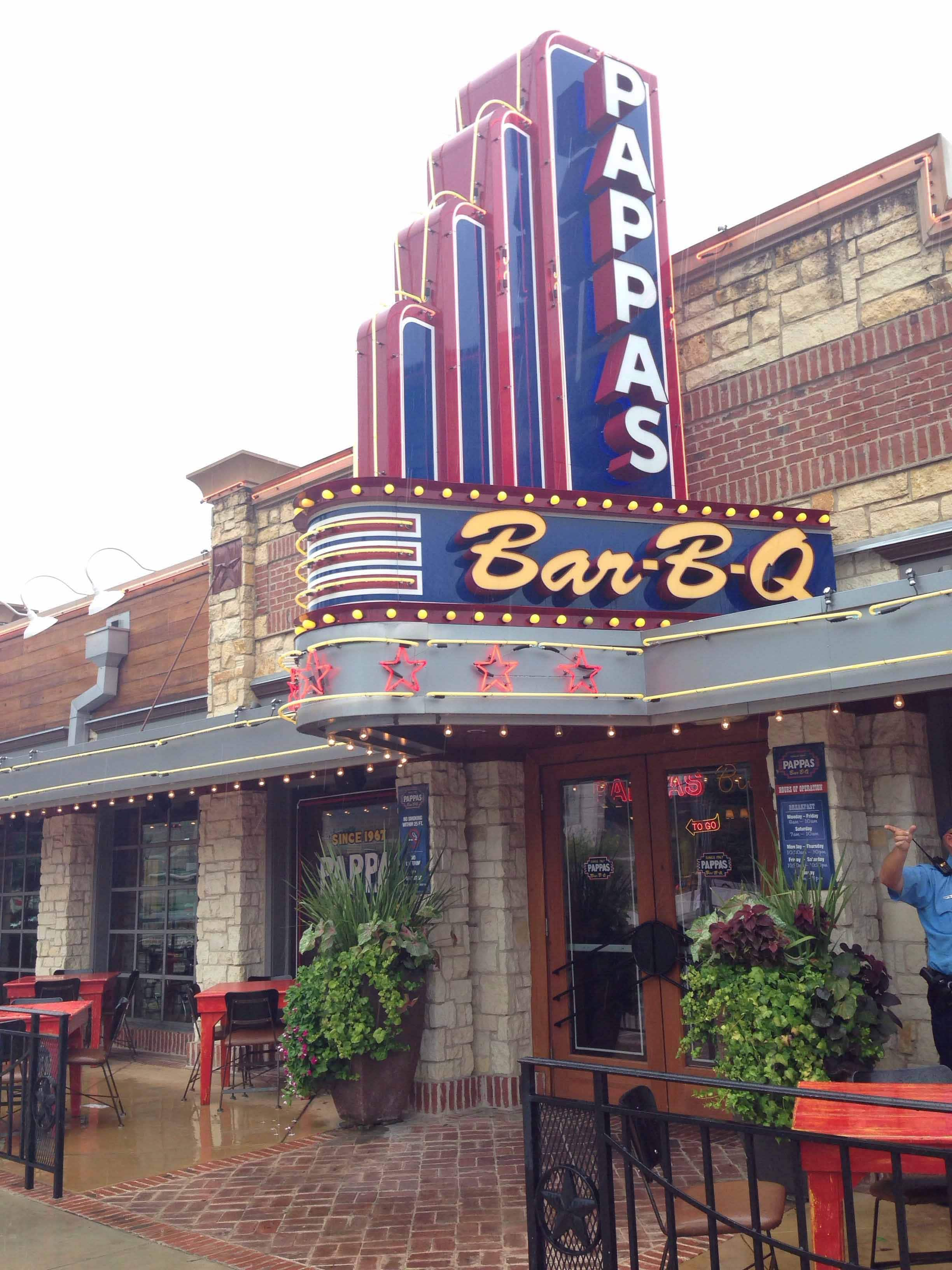 Menu Of Pappas Bar-B-Q, Downtown, Houston