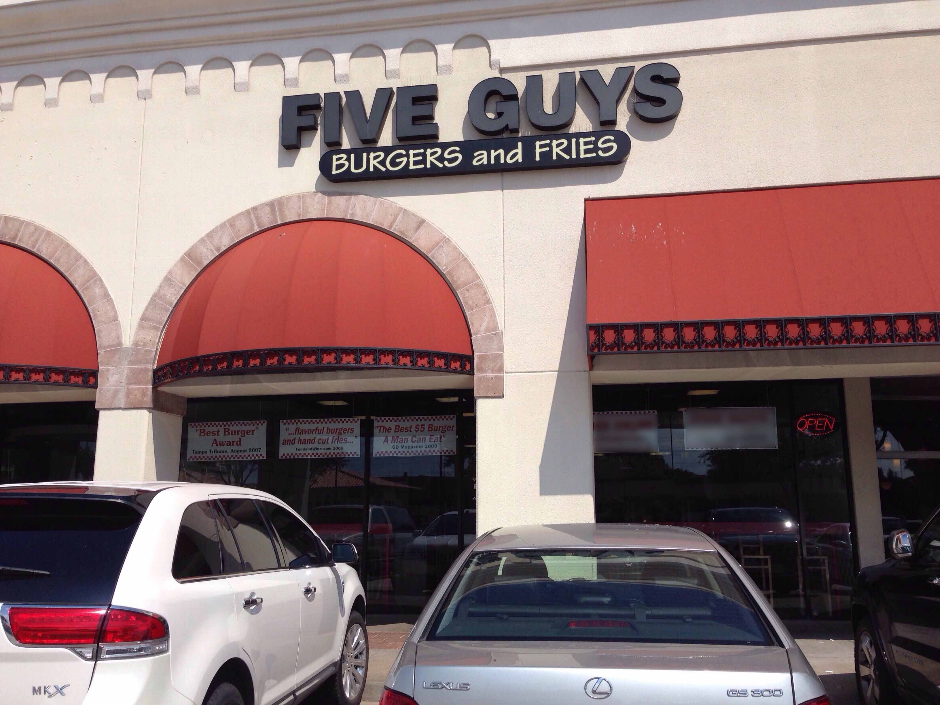 Five Guys, Galleria, Houston Zomato