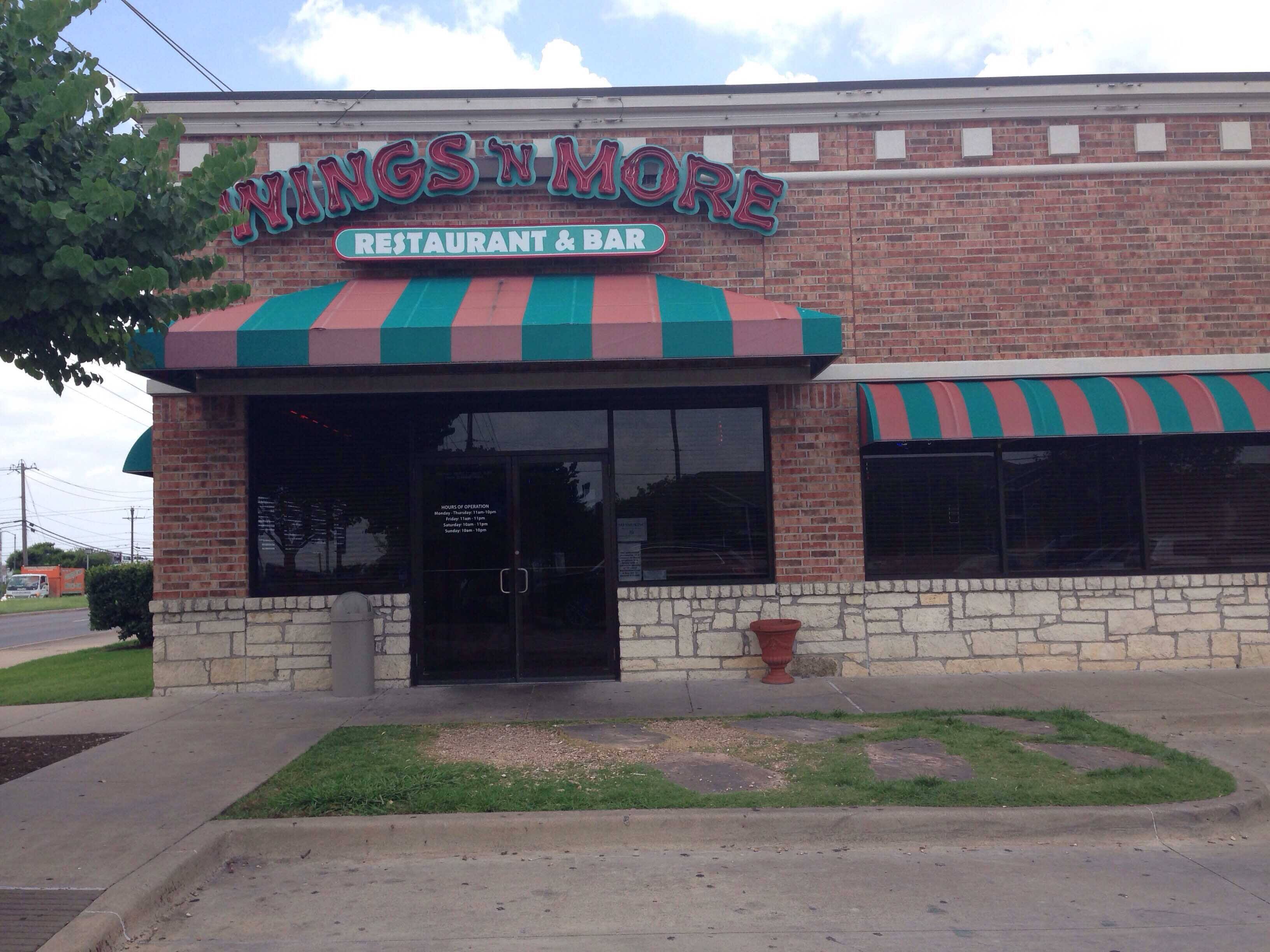 Menu of Wings 'N More, Windemere, Austin