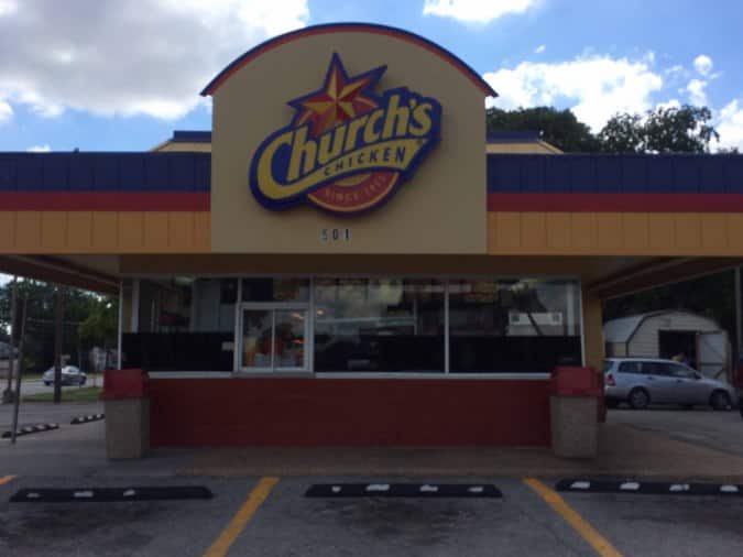 Church's Chicken Menu, Menu for Church's Chicken, Irving, Irving